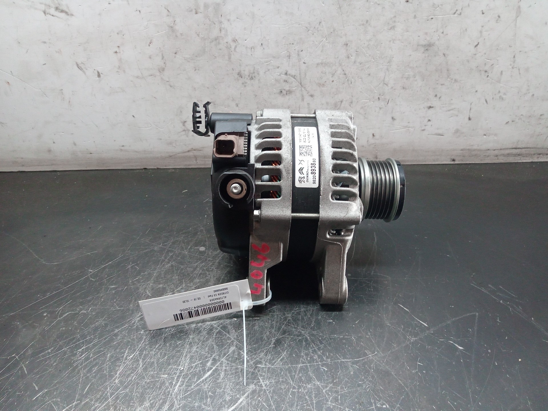 CITROËN C3 1 generation (2002-2010) Alternator 9820893880 24834191