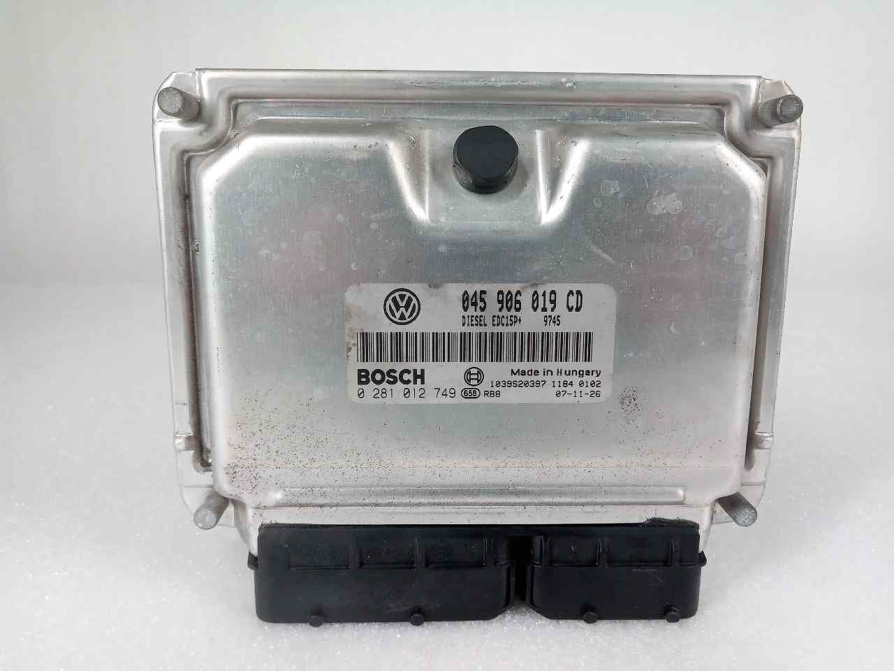 SKODA Fabia 6Y (1999-2007) Motorkontrolenhed ECU 0281012749 20027724