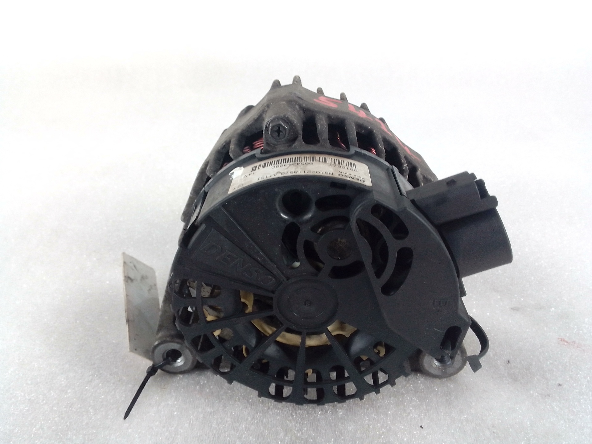 PEUGEOT 207 1 generation (2006-2009) Alternator 9654343080 20073756