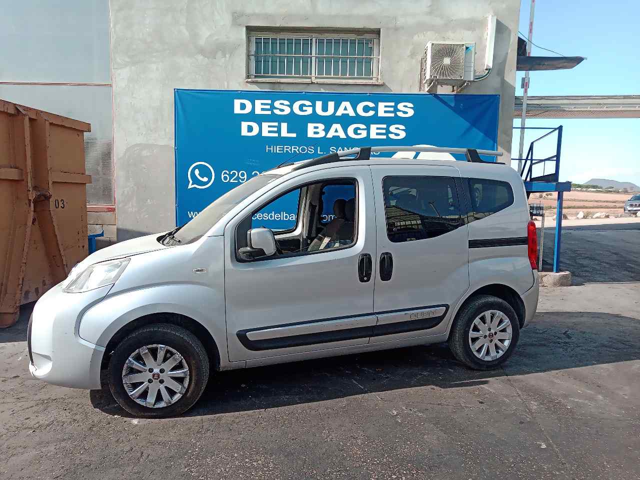 FIAT Fiorino 3 generation (2008-2023) Bal oldali visszapillantó tükör 735460571 20068165