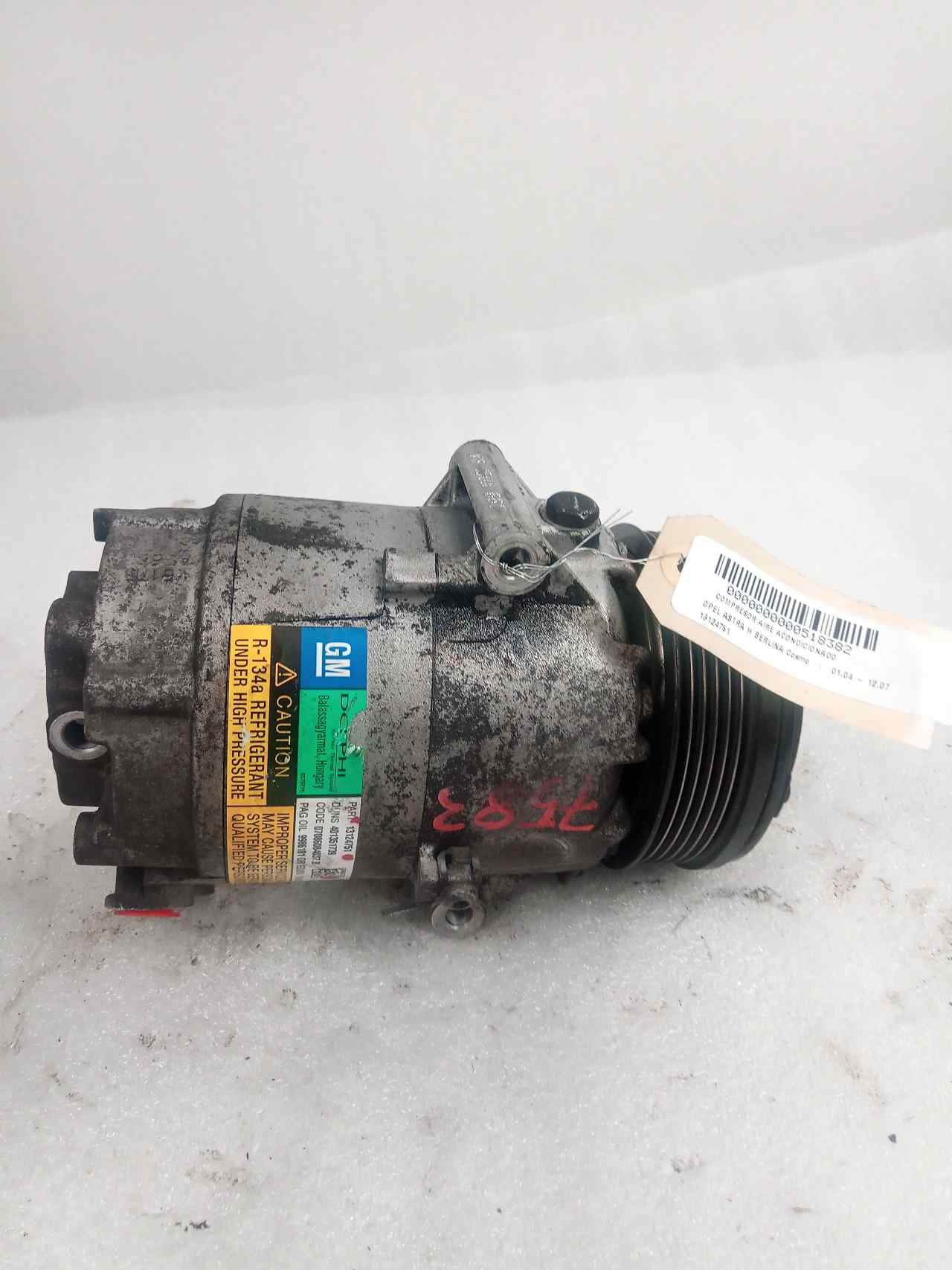 OPEL Astra J (2009-2020) Air Condition Pump 13124751 25187777