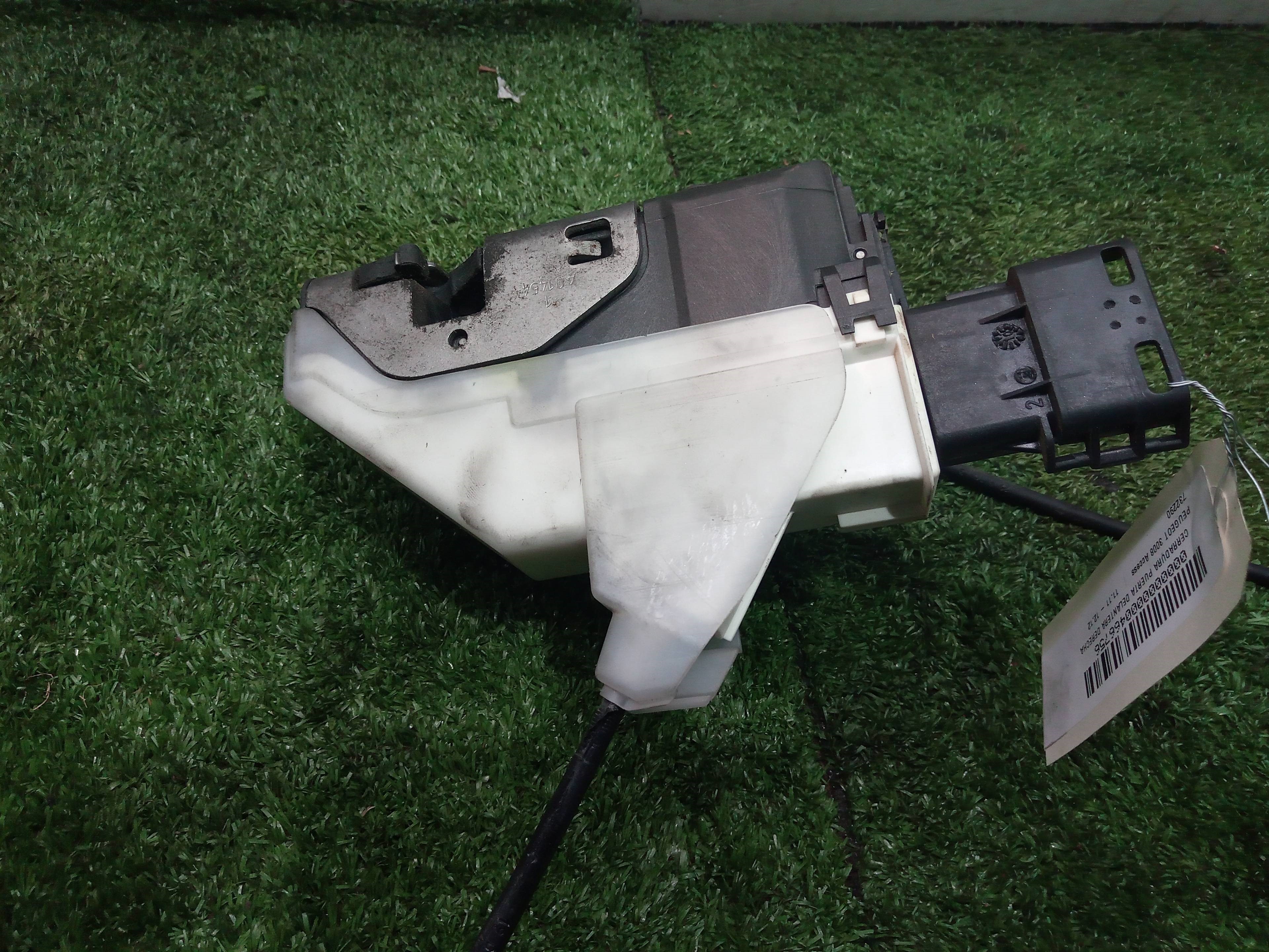 Cerradura puerta delantera derecha 9HR 732290 de Peugeot 3008 suv (mc_, mr_, mj_, m4_) 2016-2016 112 CV - pieza usada