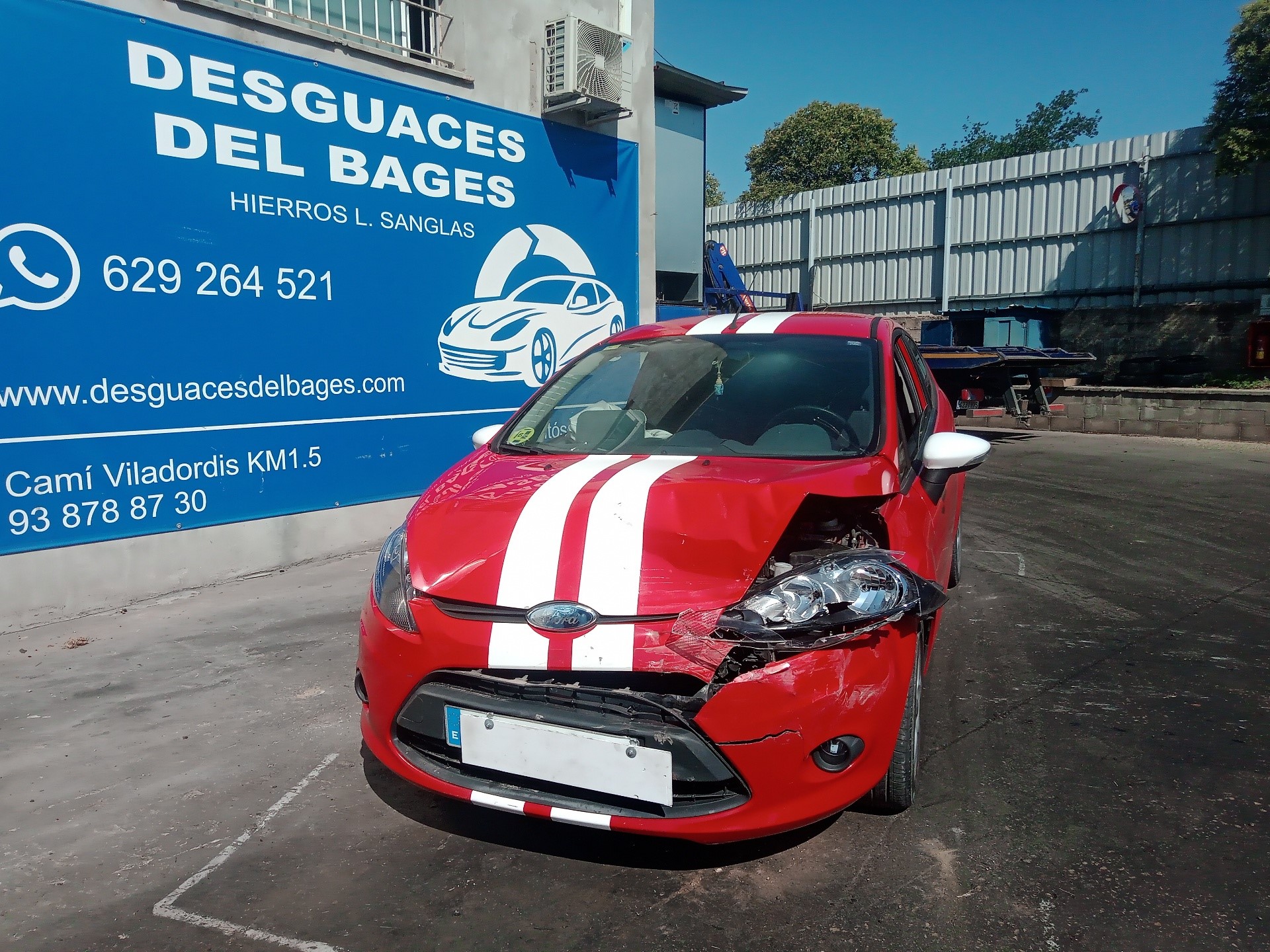 FORD Fiesta 5 generation (2001-2010) Oglindă ușă stânga față 4202012 23801556