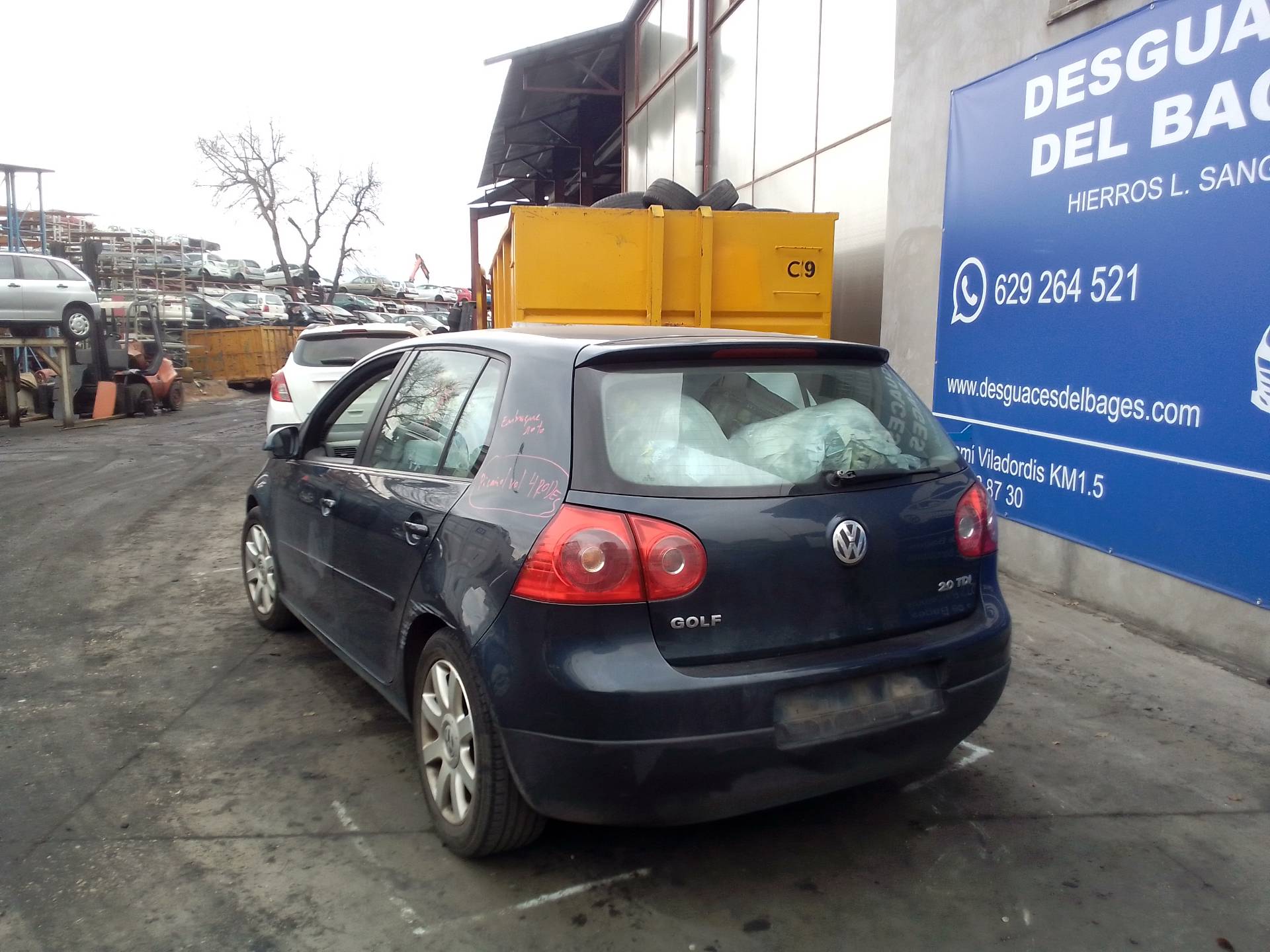 VOLKSWAGEN Golf 5 generation (2003-2009) Vákuumszivattyú 03G145209 25240408