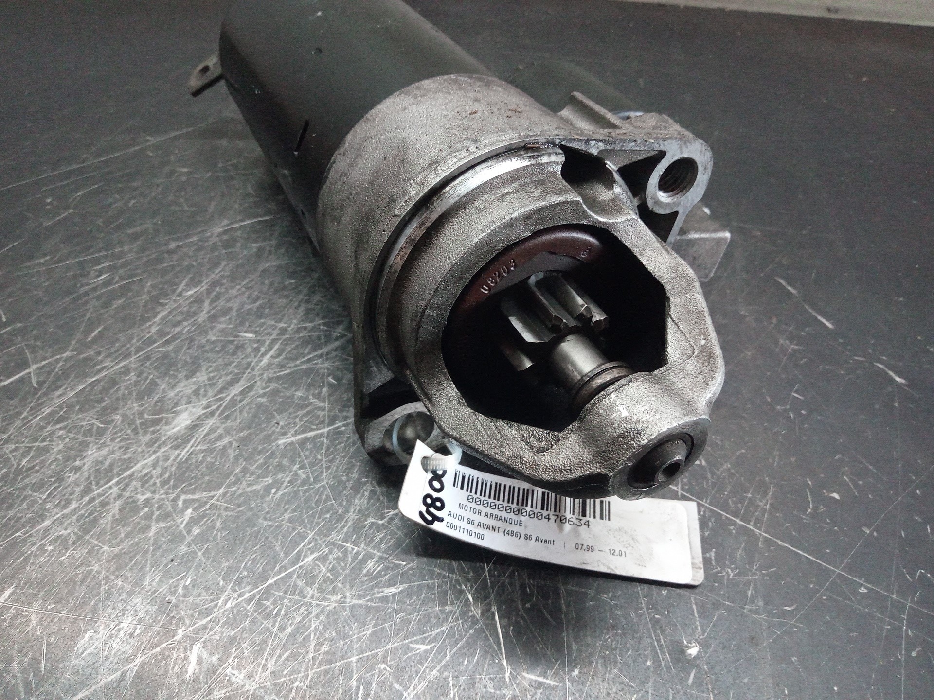 Starter motor AQJ 0001110100 de Audi S6 avant (4b6) 1997-2005 340 CV - pieza usada