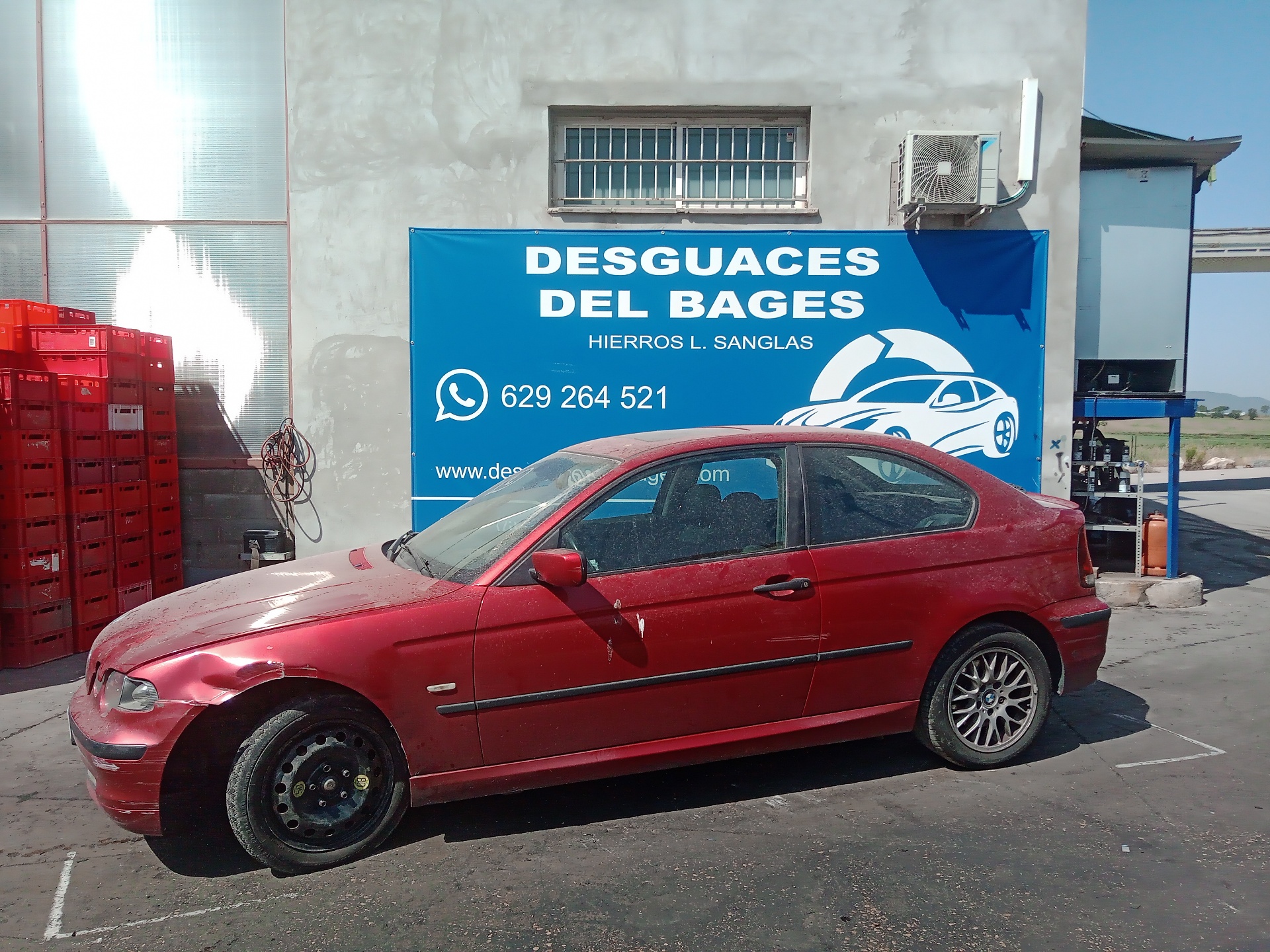 BMW 3 Series E46 (1997-2006) Spare Tire Wheel Mount 4502 24797181