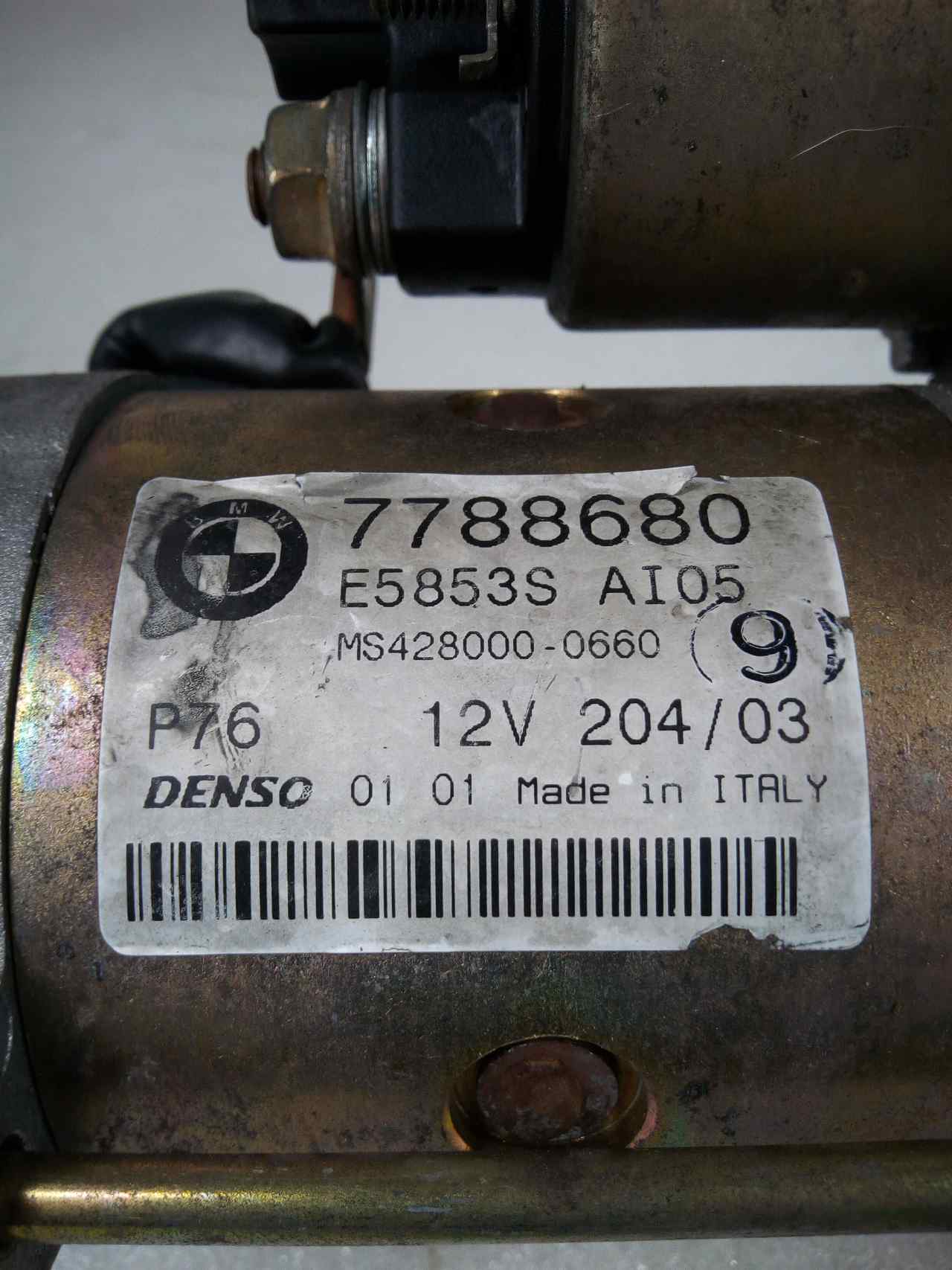 BMW 3 Series E46 (1997-2006) Starter auto 7788680 24826823