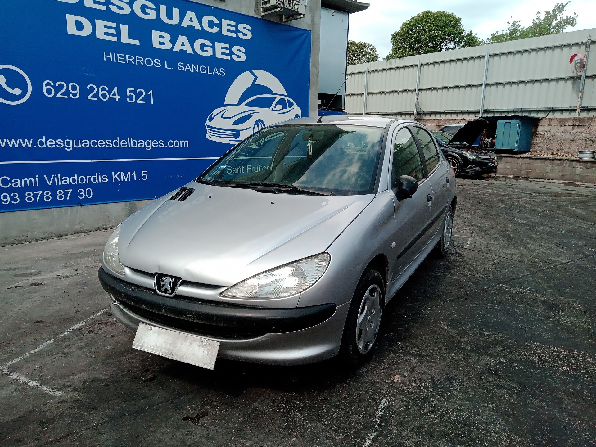 PEUGEOT 206 1 generation (1998-2009) Priekšējais kreisais durvju spogulis 017003 23801732