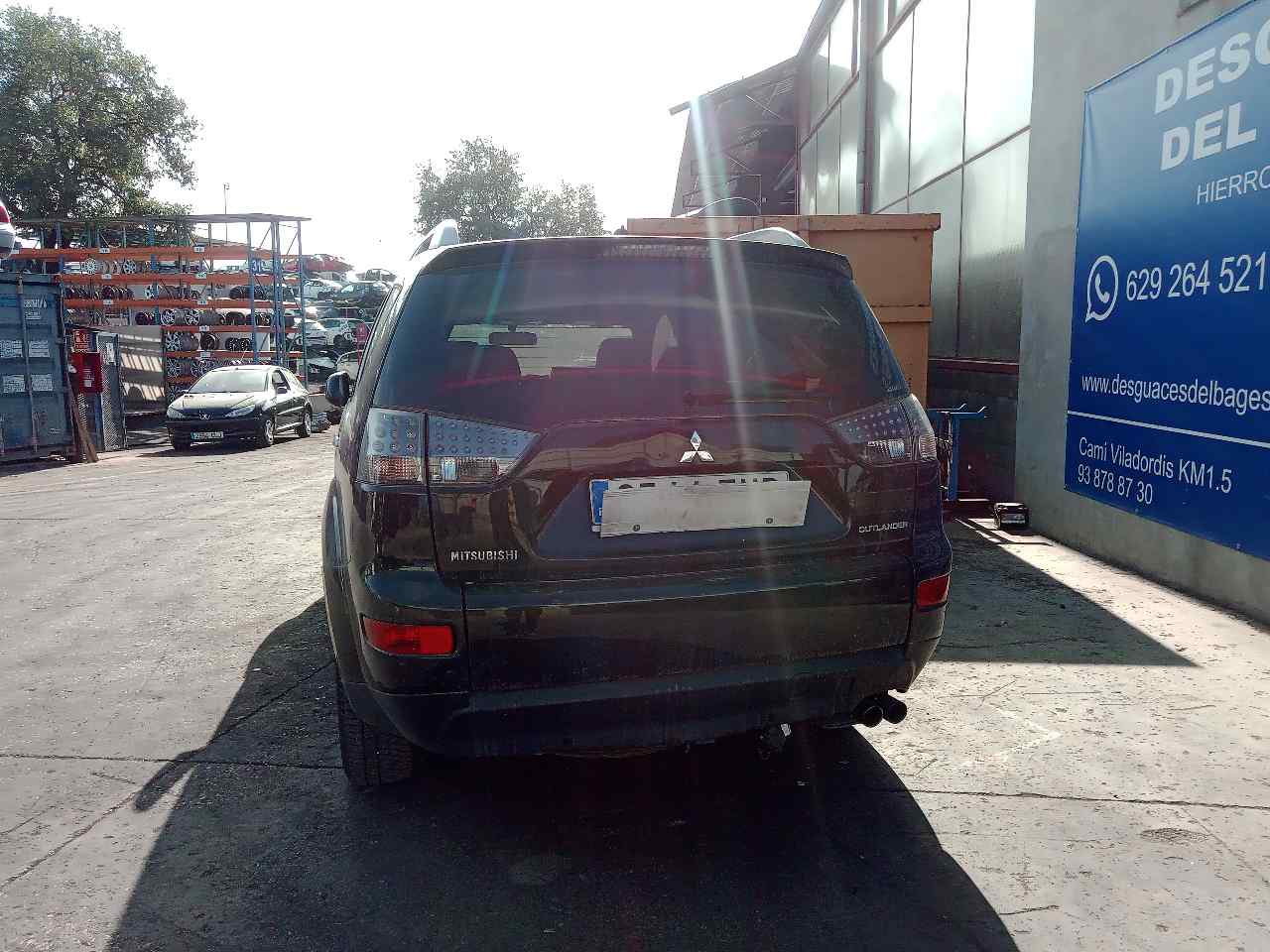 MITSUBISHI Outlander 2 generation (2005-2013) Замок задней правой двери MN145876 24827811