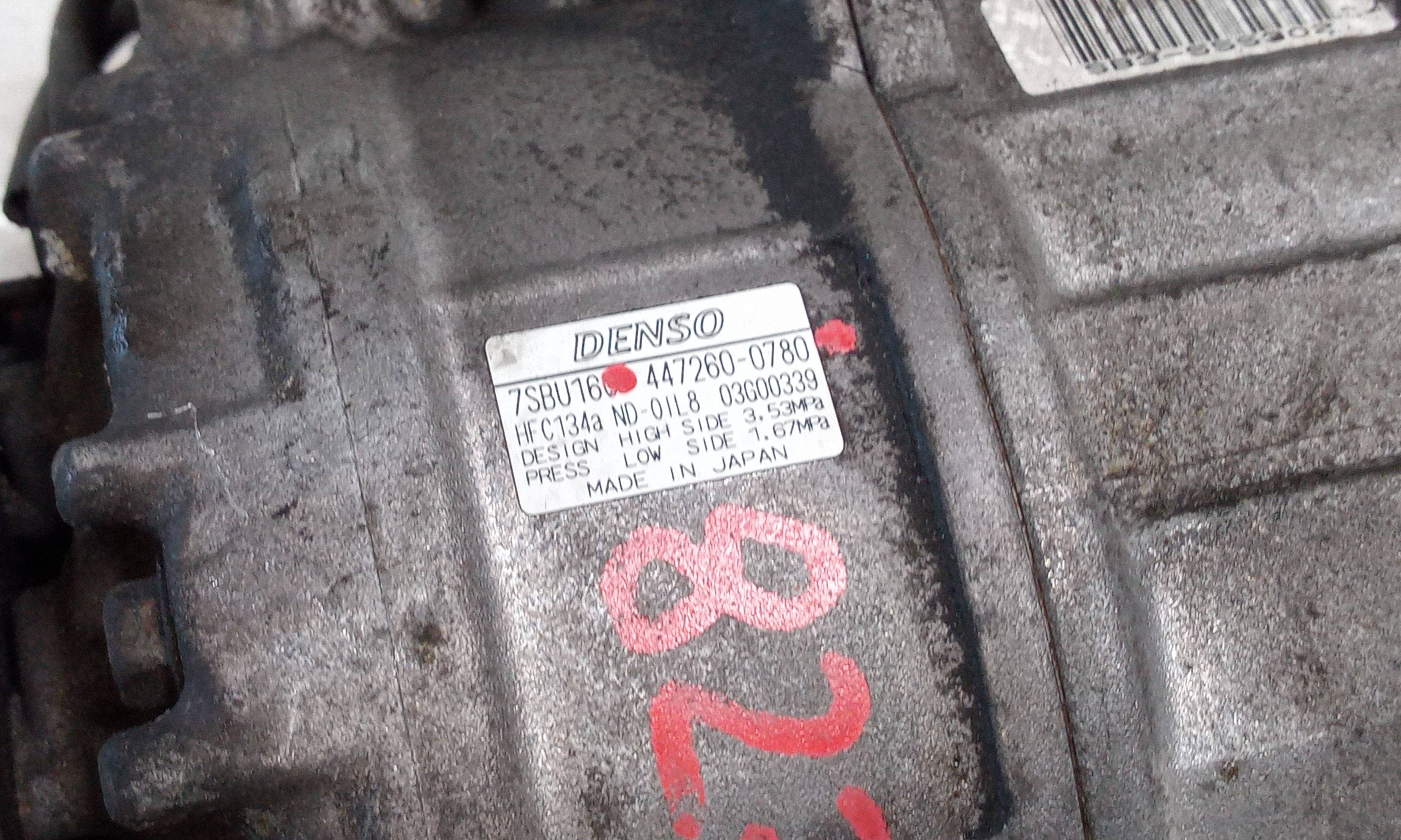 Compresor del aire acondicionado 4472600780 de Bmw Serie 3 coupe (e46) 1999-2000 con 260 km - pieza usada