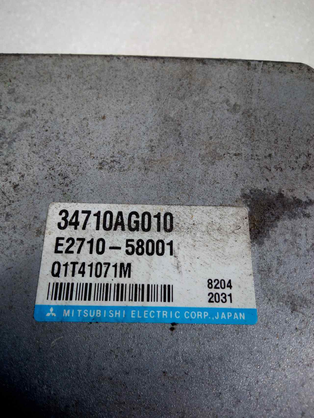 SUBARU Outback 3 generation (2003-2009) Alte unități de control 34710AG010 24826879