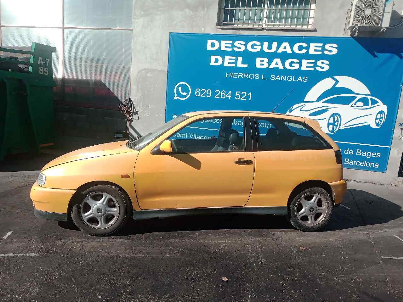 SEAT Ibiza 2 generation (1993-2002) Priekinis kairys žibintas 6K0941015C 24856235