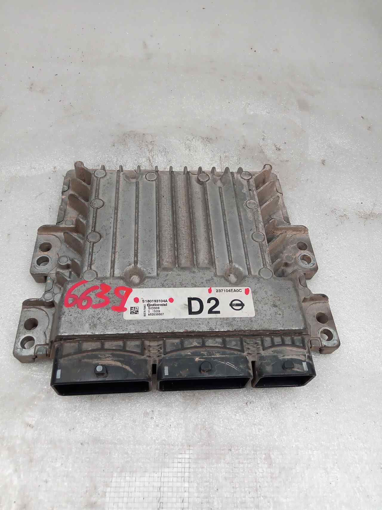 NISSAN Pulsar C13 (2014-2018) Engine Control Unit ECU 237104EA0C 23802101