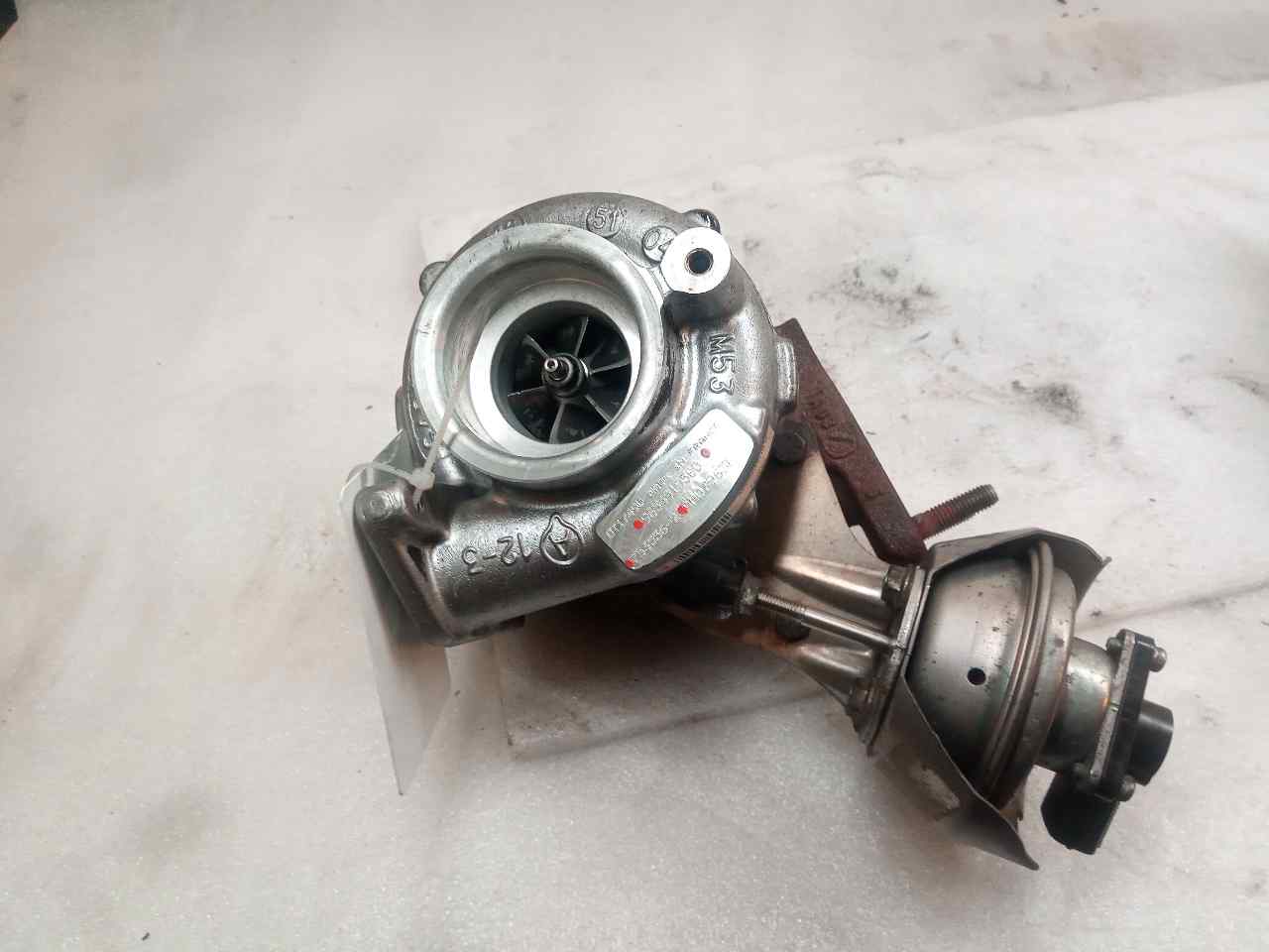 CITROËN C4 1 generation (2004-2011) Turbocharger 9654919580 24828887