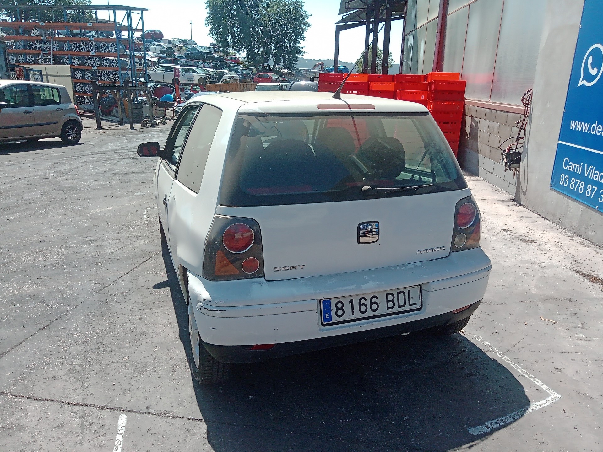 SEAT Arosa 6H (1997-2004) Vasemman puolen siipipeili 010640 23801626