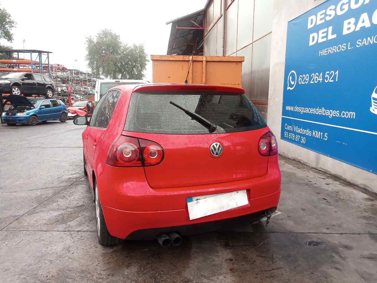 VOLKSWAGEN Golf 5 generation (2003-2009) Aizmugurējo kreiso durvju logu pacēlājs 1K4839401E 20068327