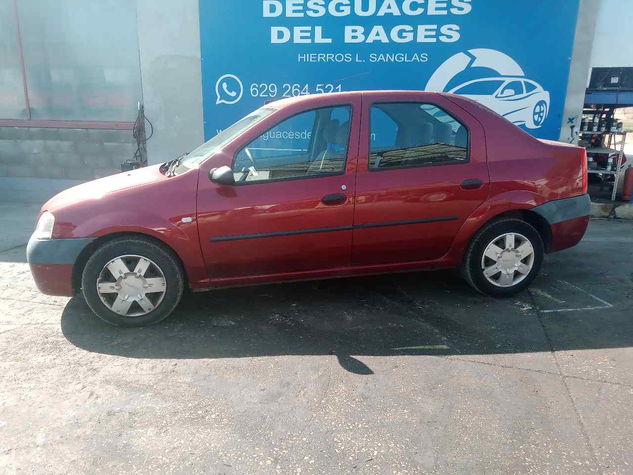 DACIA Logan 1 generation (2004-2012) Бампер передний 8200467884 23802759