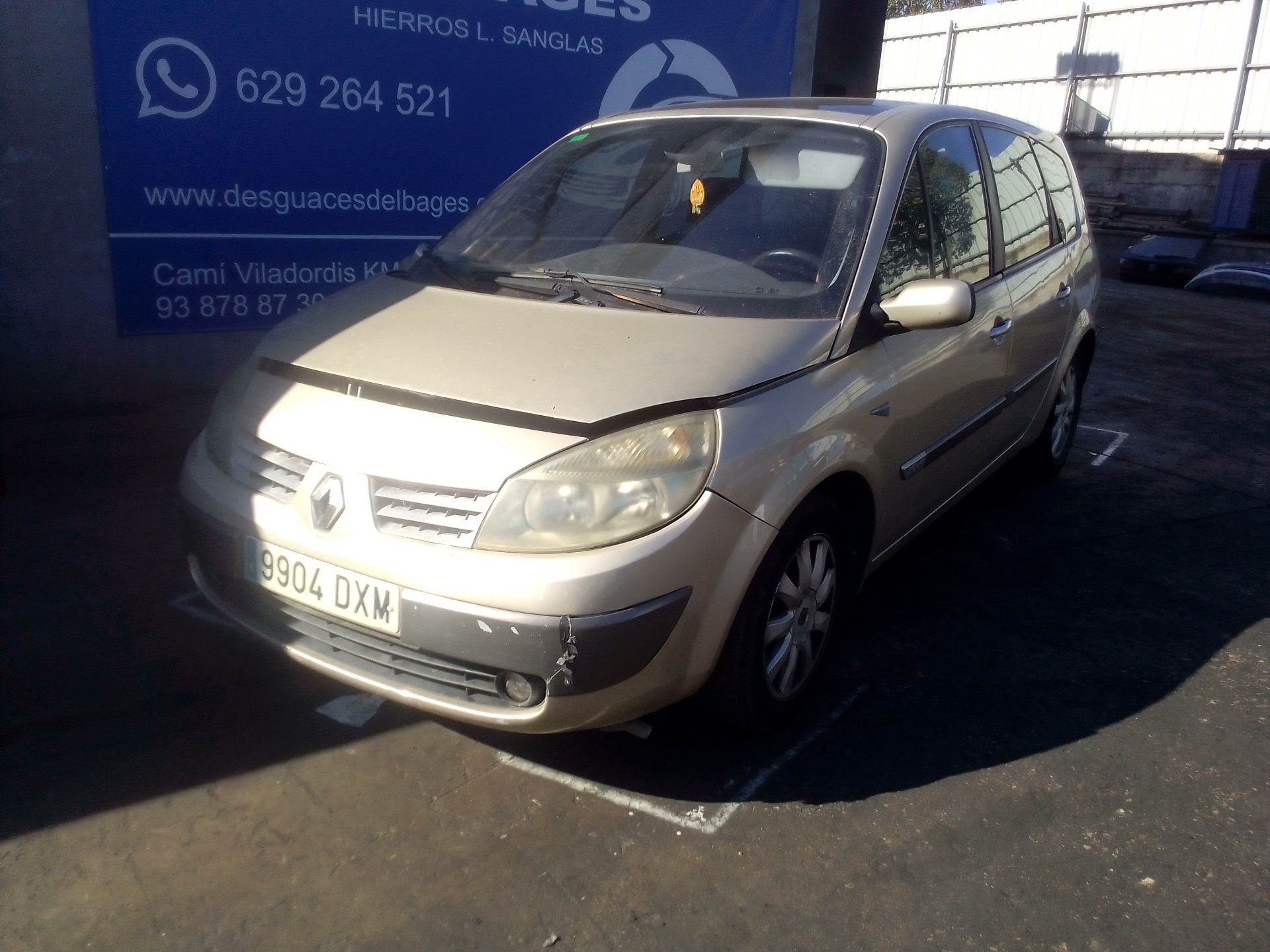 RENAULT Scenic 2 generation (2003-2010) Стартер TS22E5 24827782