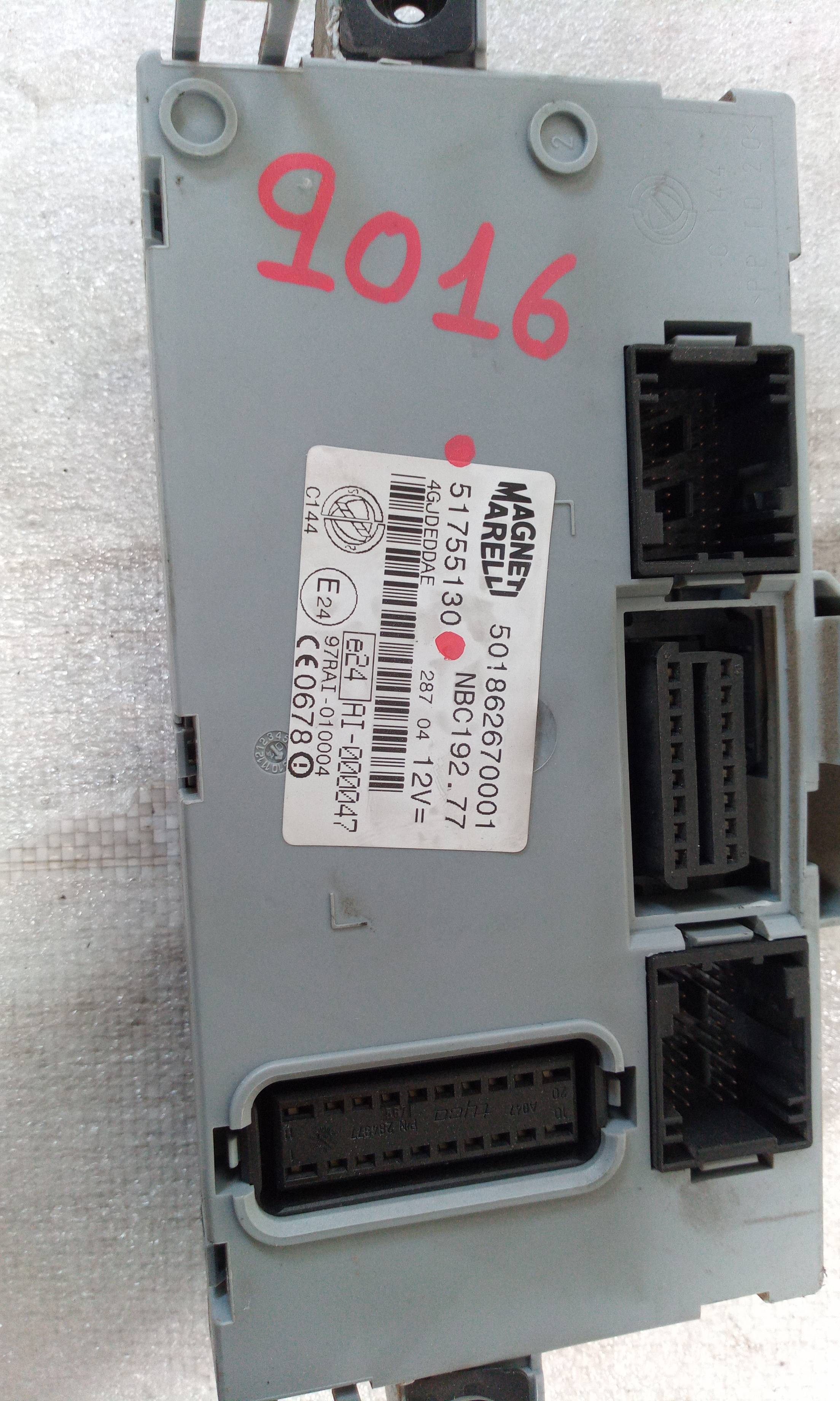 Módulo electronico 192A1000 51755130 de Fiat Stilo (192_) 2002-2006 116 CV - pieza usada