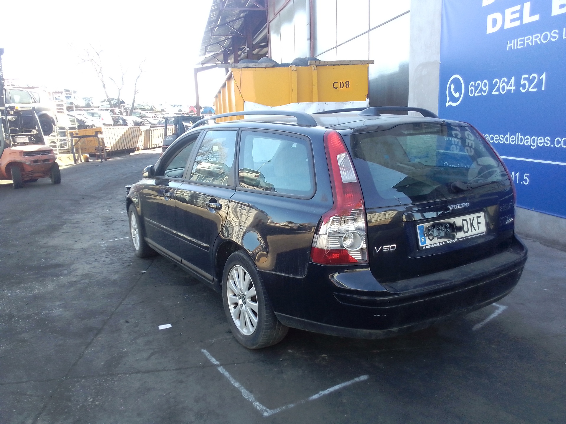 VOLVO V50 1 generation (2003-2012) Commutateur de fenêtre de porte avant gauche 30710787 20052212