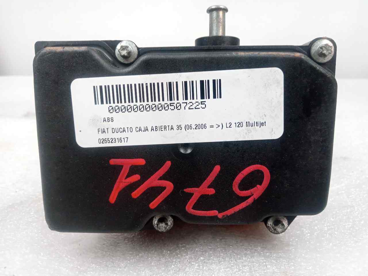 FIAT Ducato Pompa ABS 0265231617 23802204