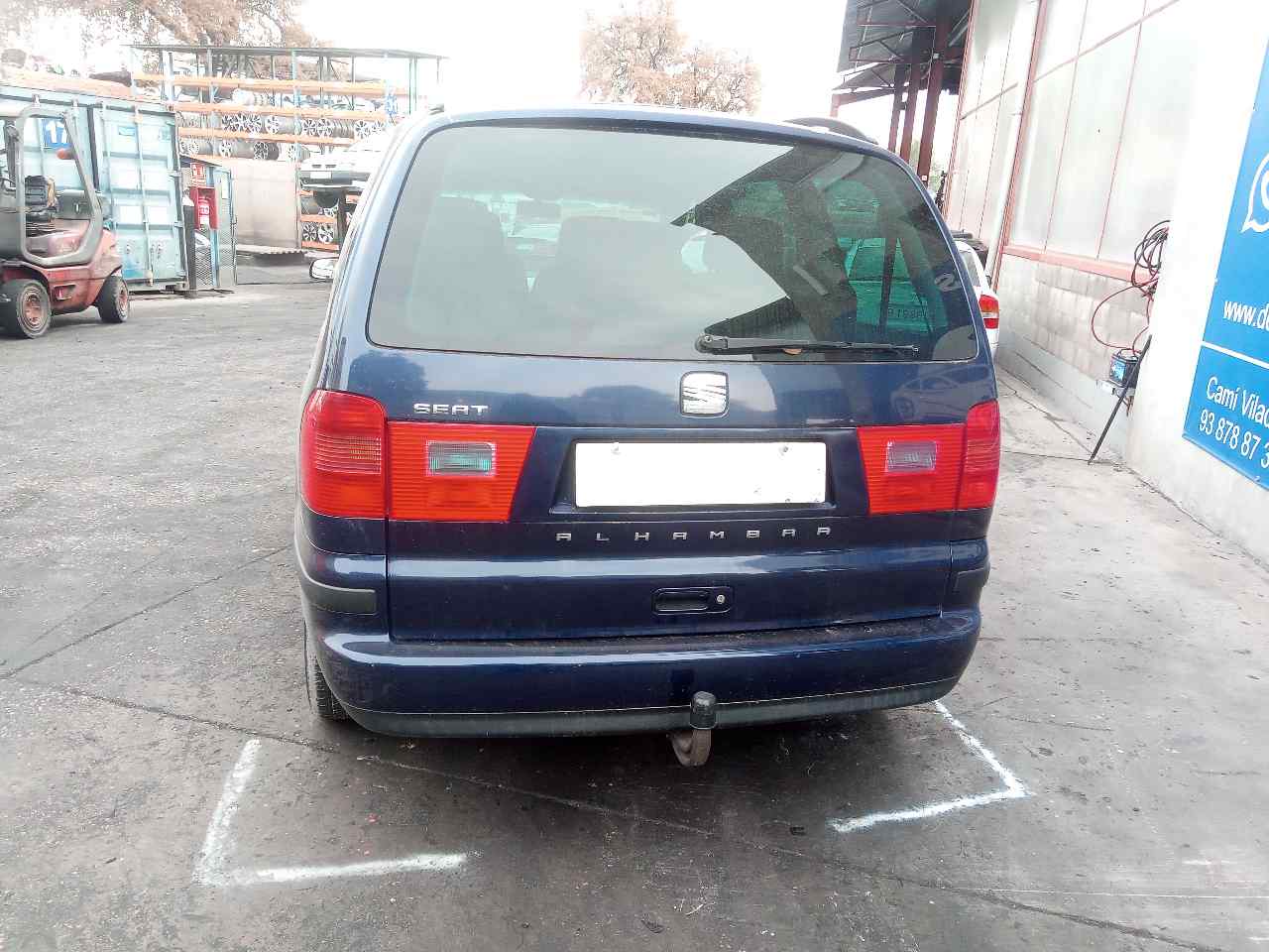 SEAT Alhambra 1 generation (1996-2010) Priekinis kairys žibintas 0301182211 23803670