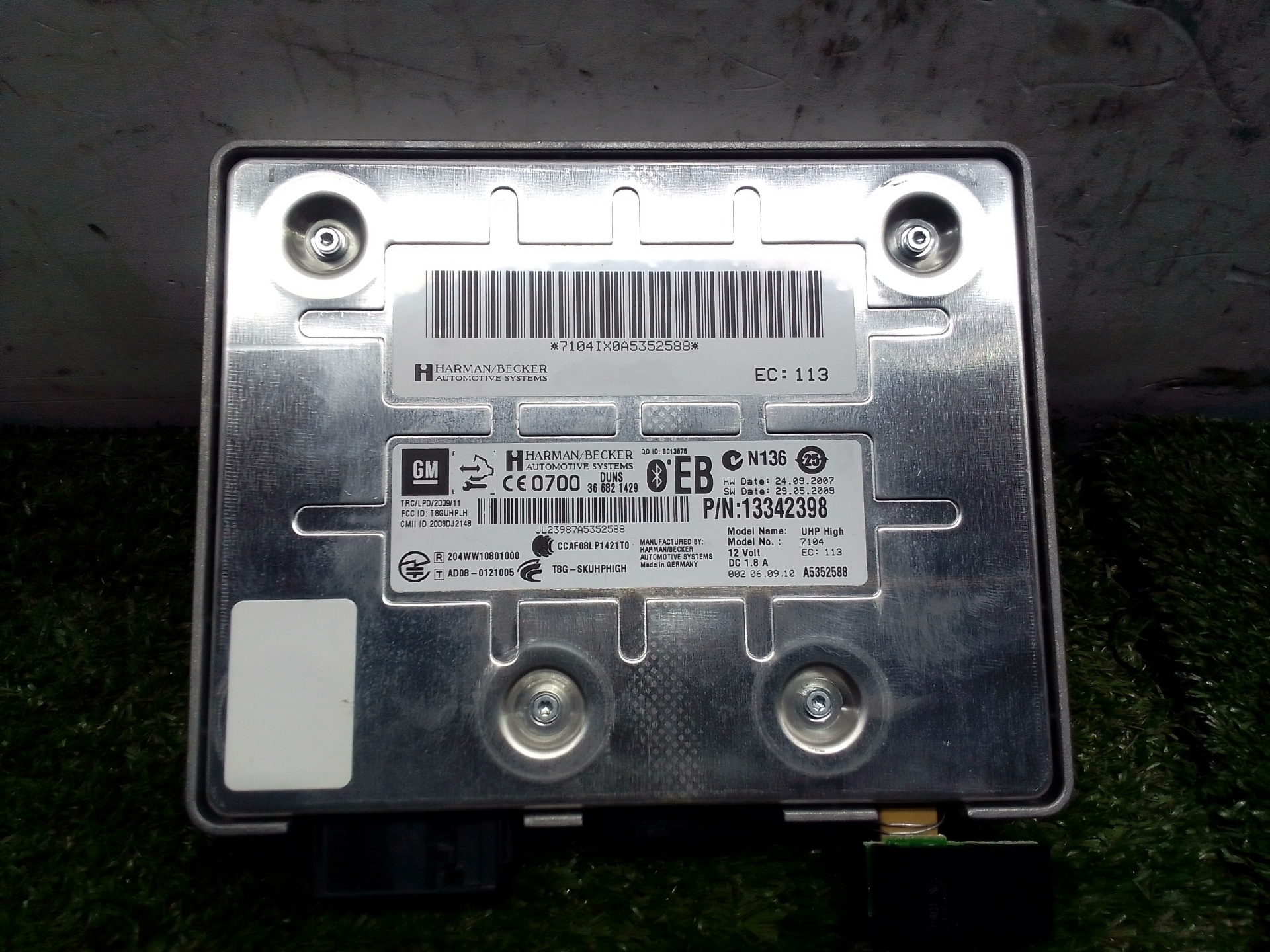 Module électronique 13342398 de Opel Insignia a sports tourer (g09) 2008-2012 140 CV - pieza usada