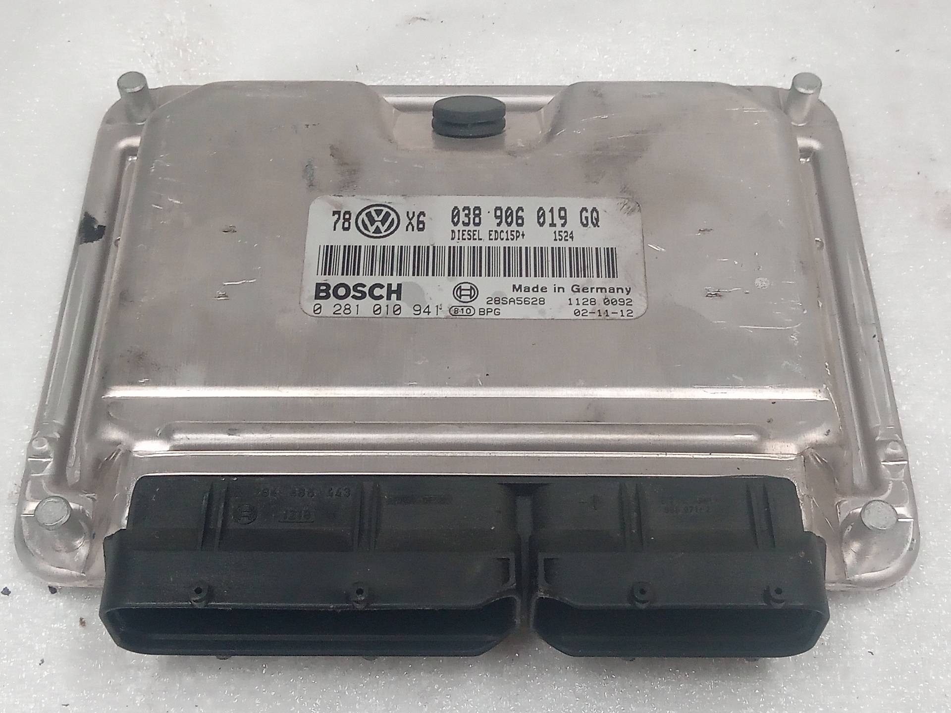 VOLKSWAGEN Passat Variant 1 generation (2010-2024) Engine Control Unit ECU 0281010941 23801384