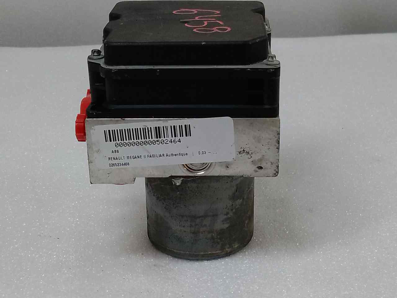 RENAULT Megane 2 generation (2002-2012) ABS Pump 0265234468 23801356