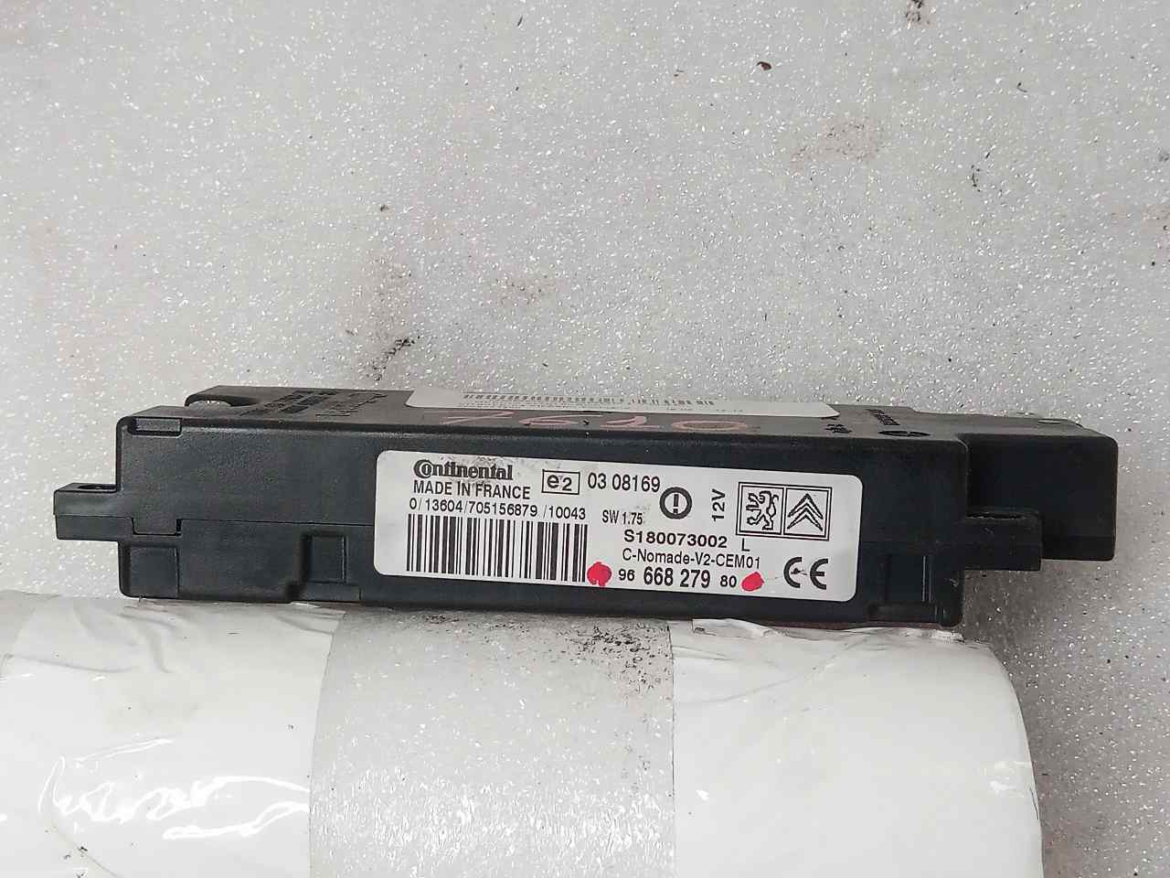 CITROËN C4 Picasso 1 generation (2006-2013) Muut ohjausyksiköt 9666827980 24856139