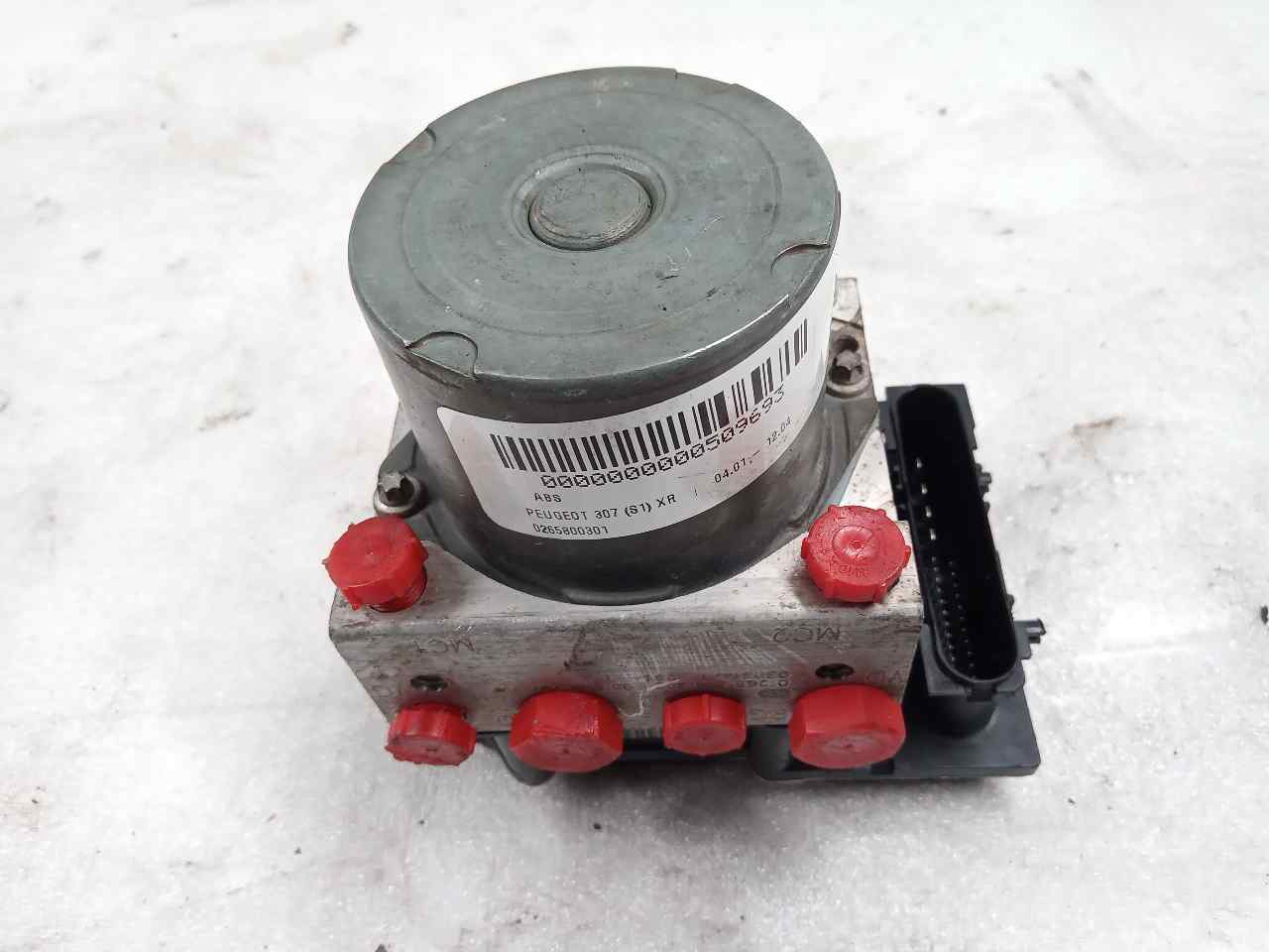 PEUGEOT 307 1 generation (2001-2008) ABS pump 0265800301 23802634