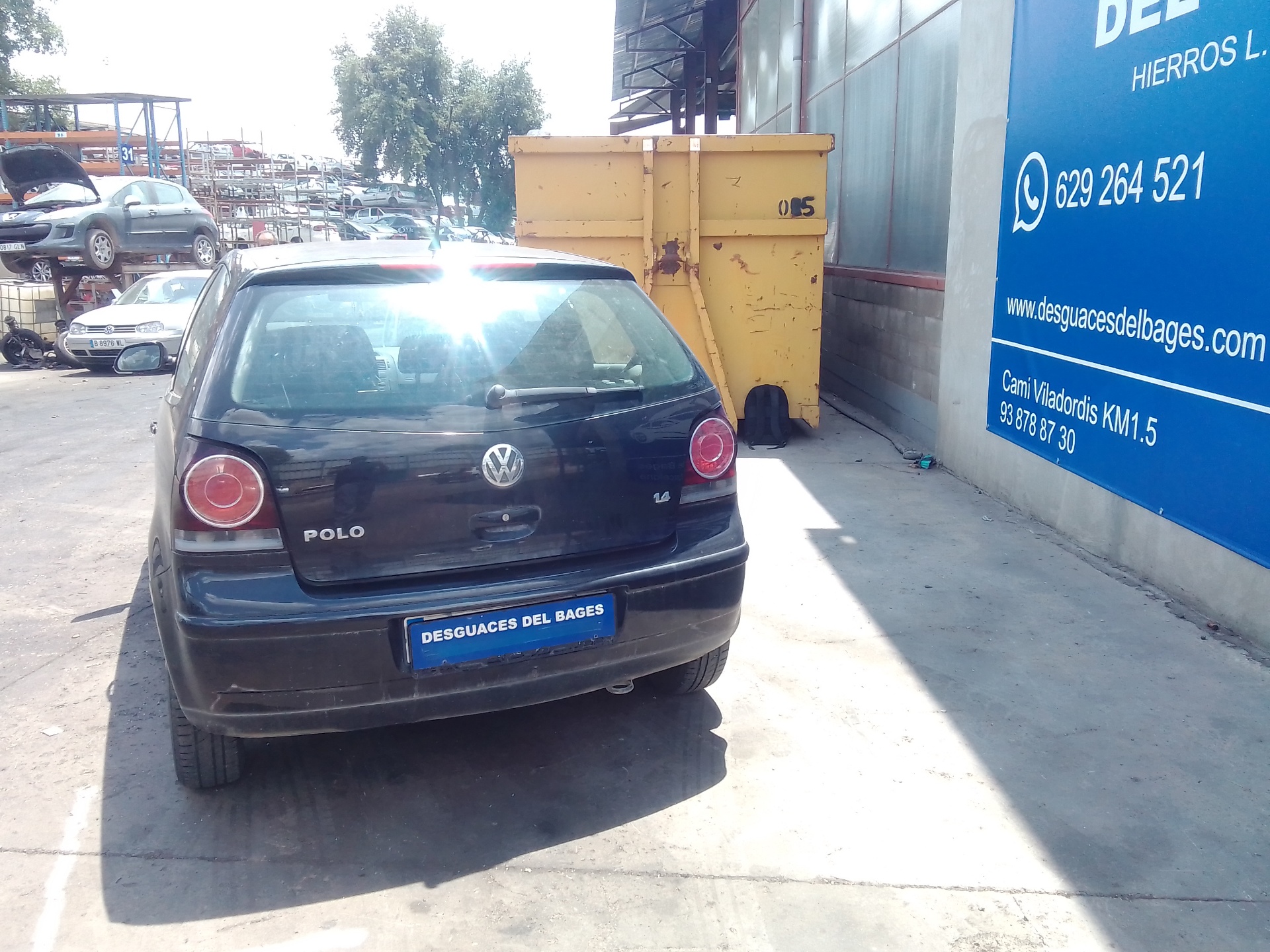 VOLKSWAGEN Polo 4 generation (2001-2009) Priekinės kairės grotelės 6Q0853665D 20033642