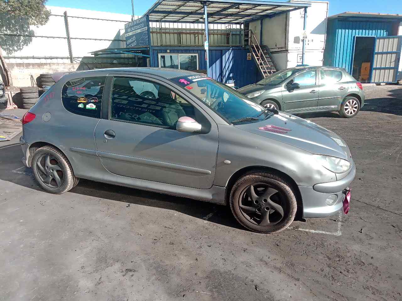 PEUGEOT 206 1 generation (1998-2009) Ľavé predné svetlomety 9628666880 24829035