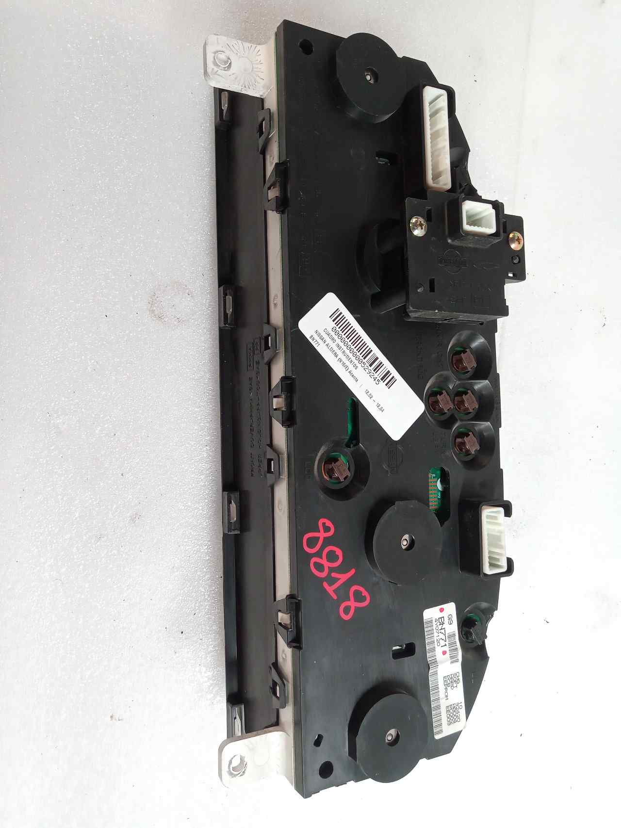 Cuadro de instrumentos K9K260 BN771 de Nissan Almera (n16/e) 2002-2004 - pieza usada