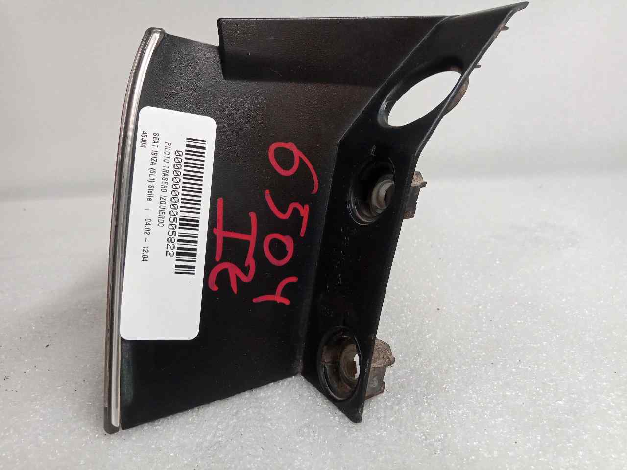 SEAT Ibiza 3 generation (2002-2008) Rear Left Taillight 45404 23801867