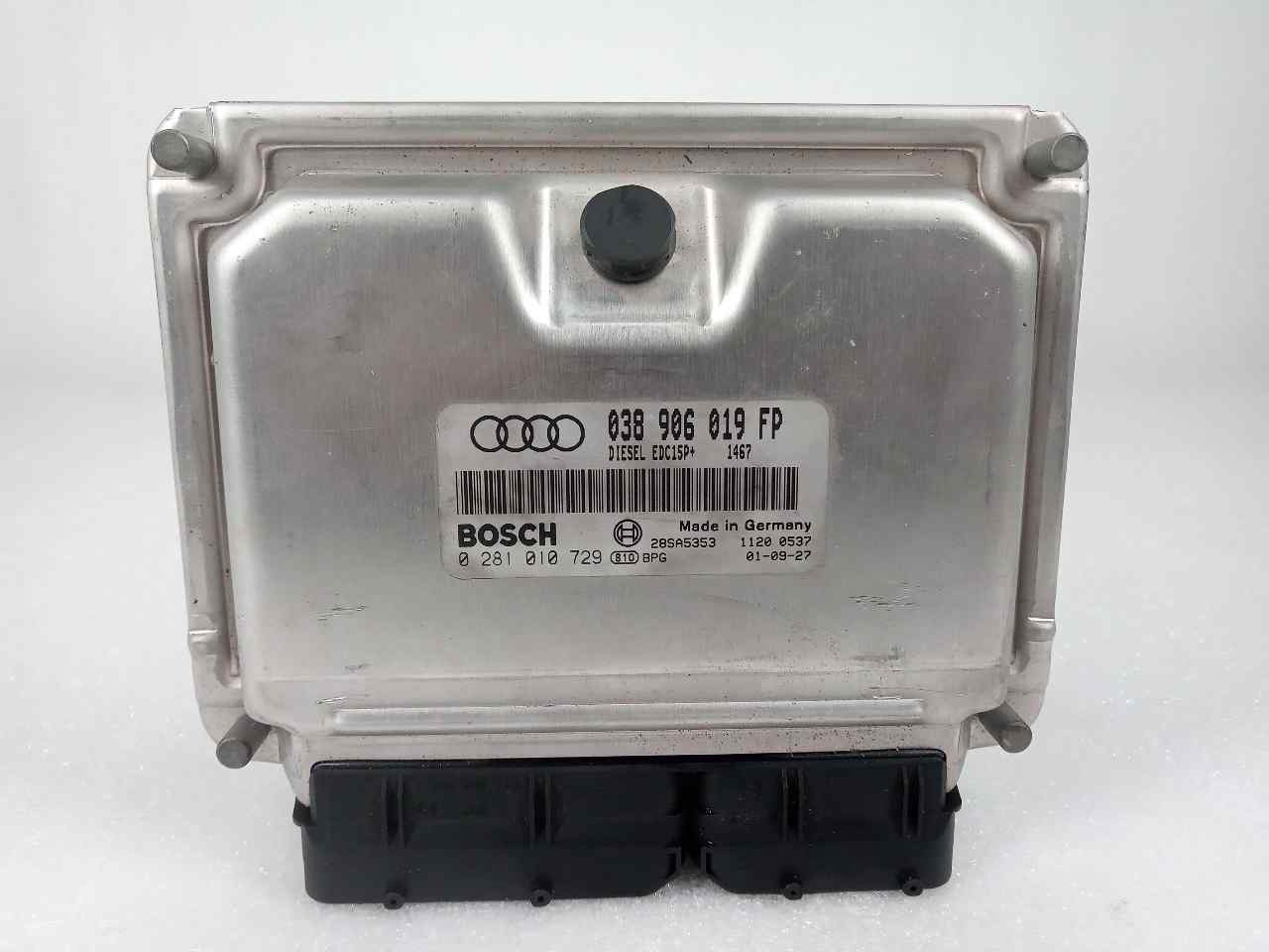 AUDI A4 B6/8E (2000-2005) Moottorin ohjausyksikkö ECU 0281010729 20075384