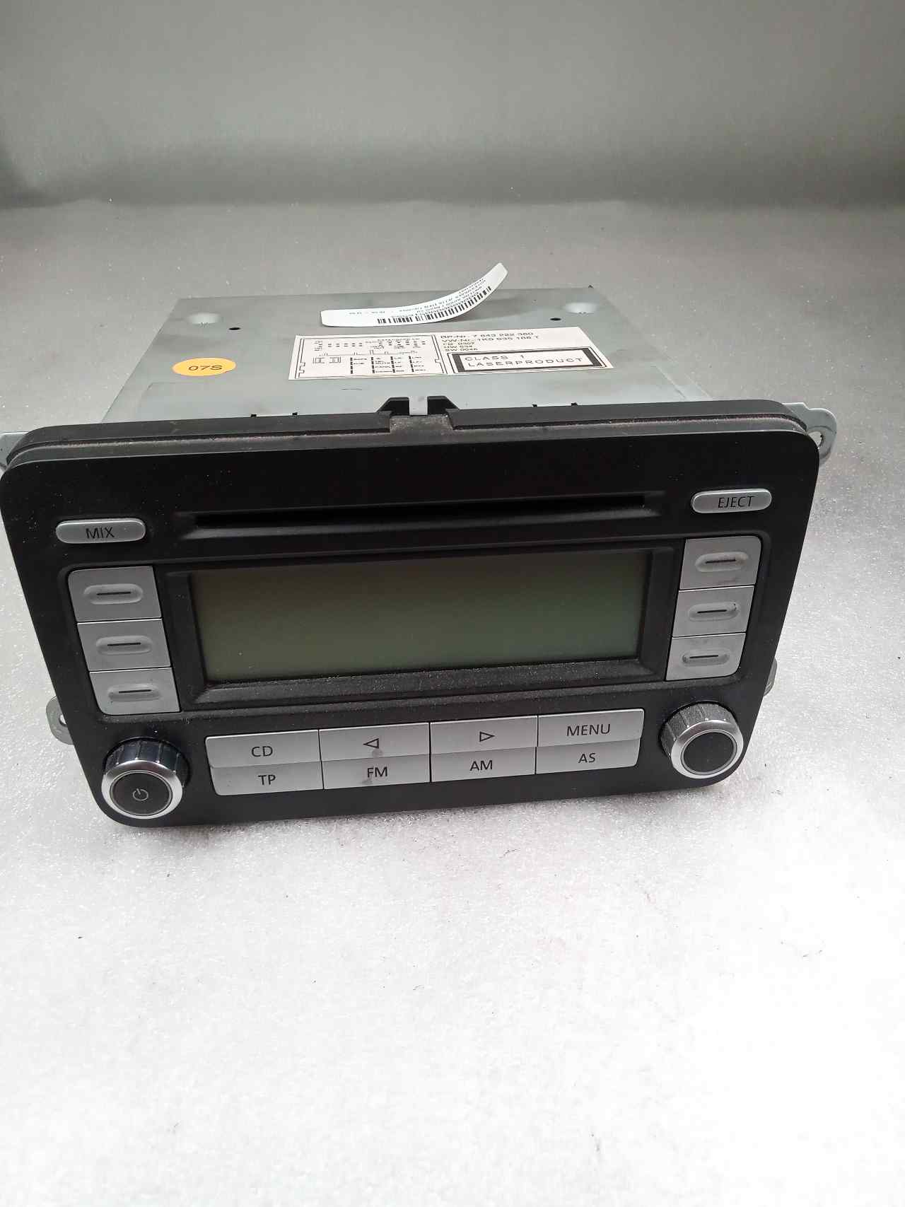 VOLKSWAGEN Jetta 5 generation (2005-2011) Music Player Without GPS 1K0035186T 25239986