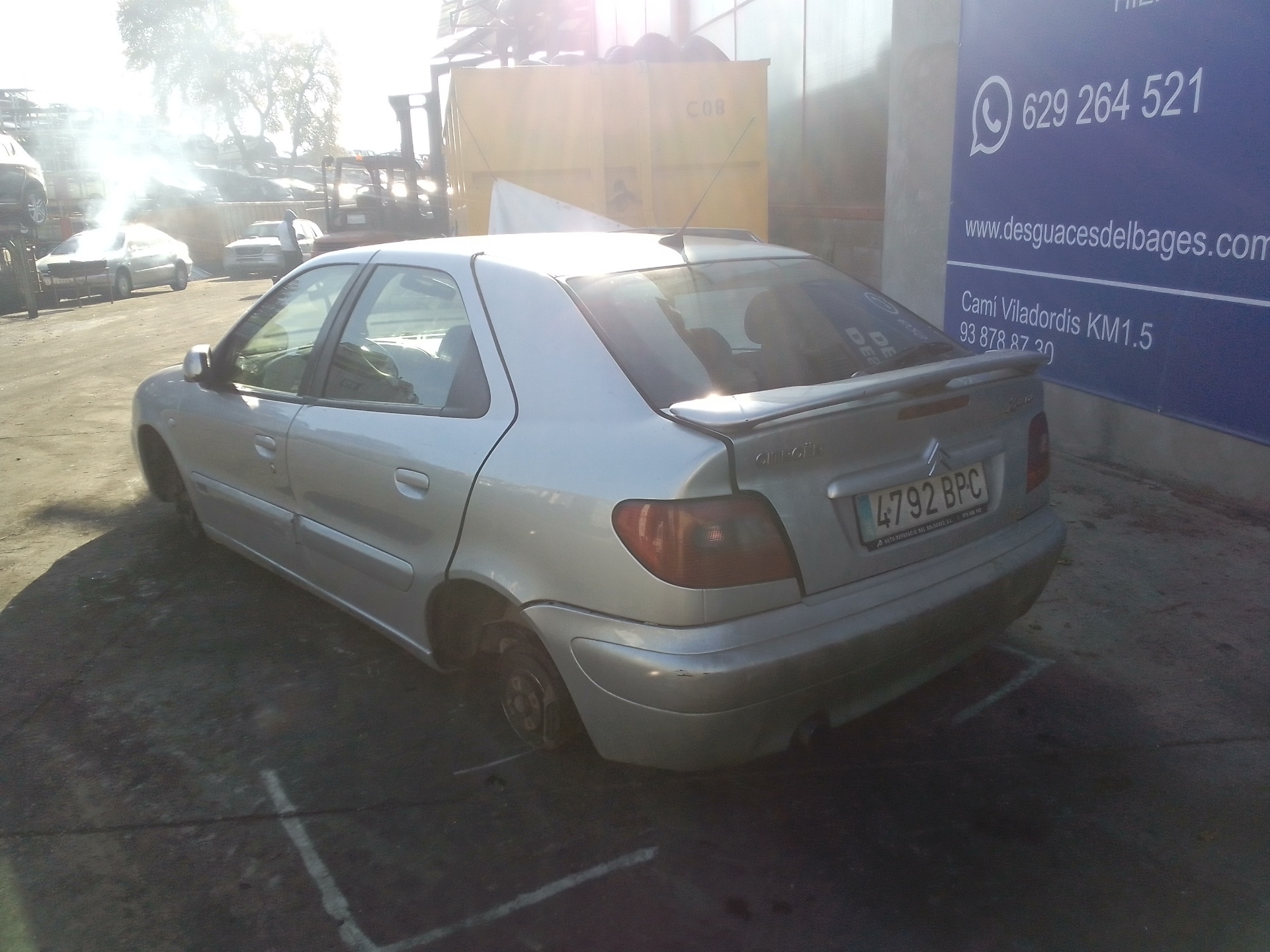 CITROËN Xsara 1 generation (1997-2004) Блок предохранителей 9644038680 20048879