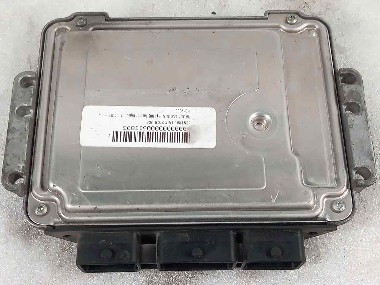 RENAULT Laguna 2 generation (2001-2007) Engine Control Unit ECU 0281012058 23803241