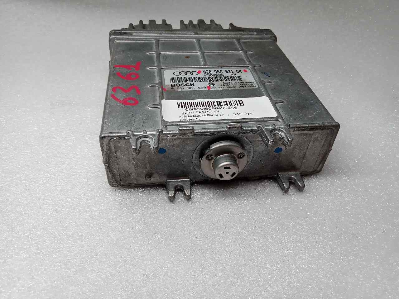 AUDI A4 B5/8D (1994-2001) Unitate de control motor 028906021GN 23800848