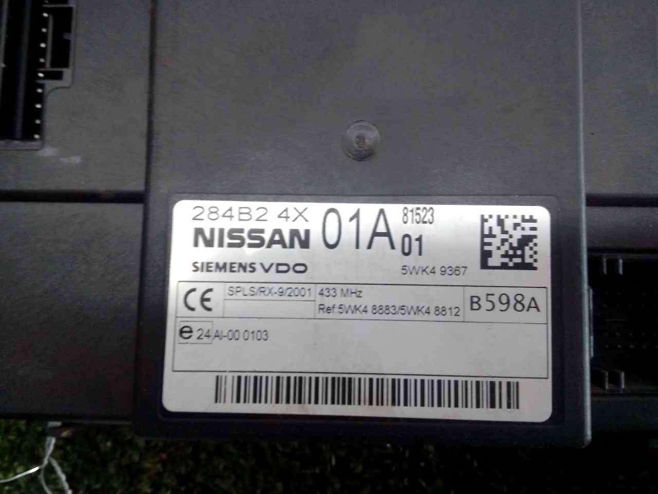 NISSAN Pathfinder R51 (2004-2014) Comfort Control Unit 284B24X 20058896