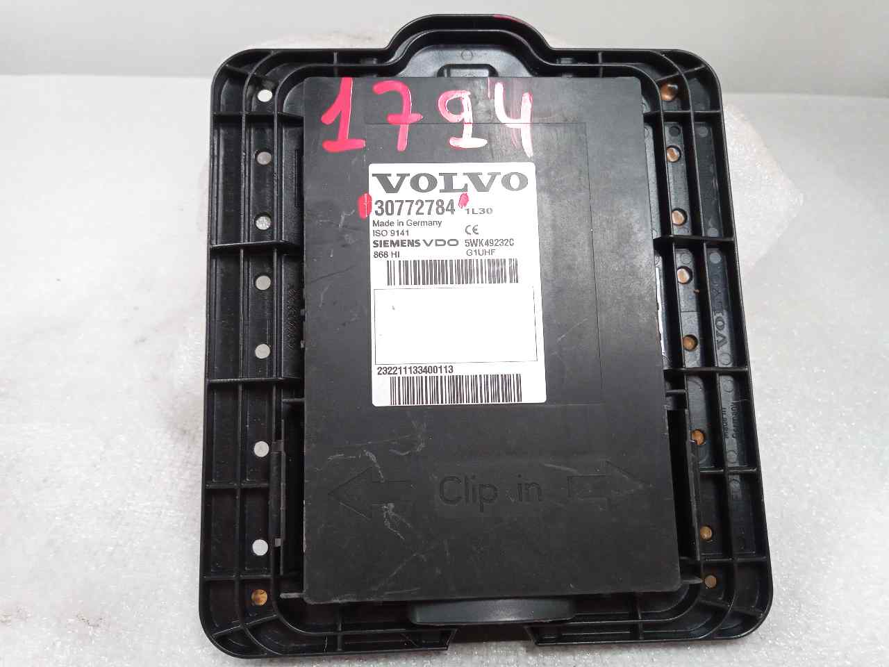 VOLVO XC70 3 generation (2007-2020) Other Control Units 30772784 23814941