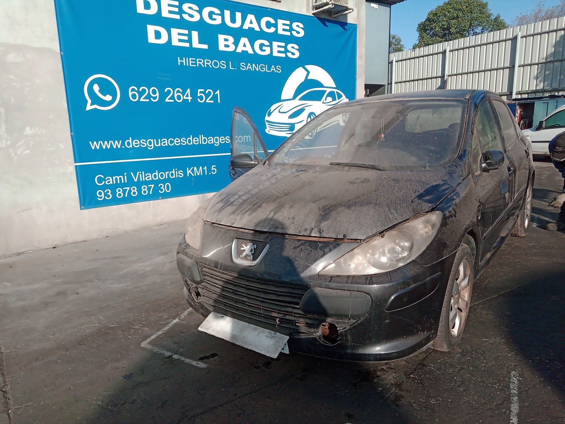 PEUGEOT 307 1 generation (2001-2008) Блок предохранителей 9660105980 23801512