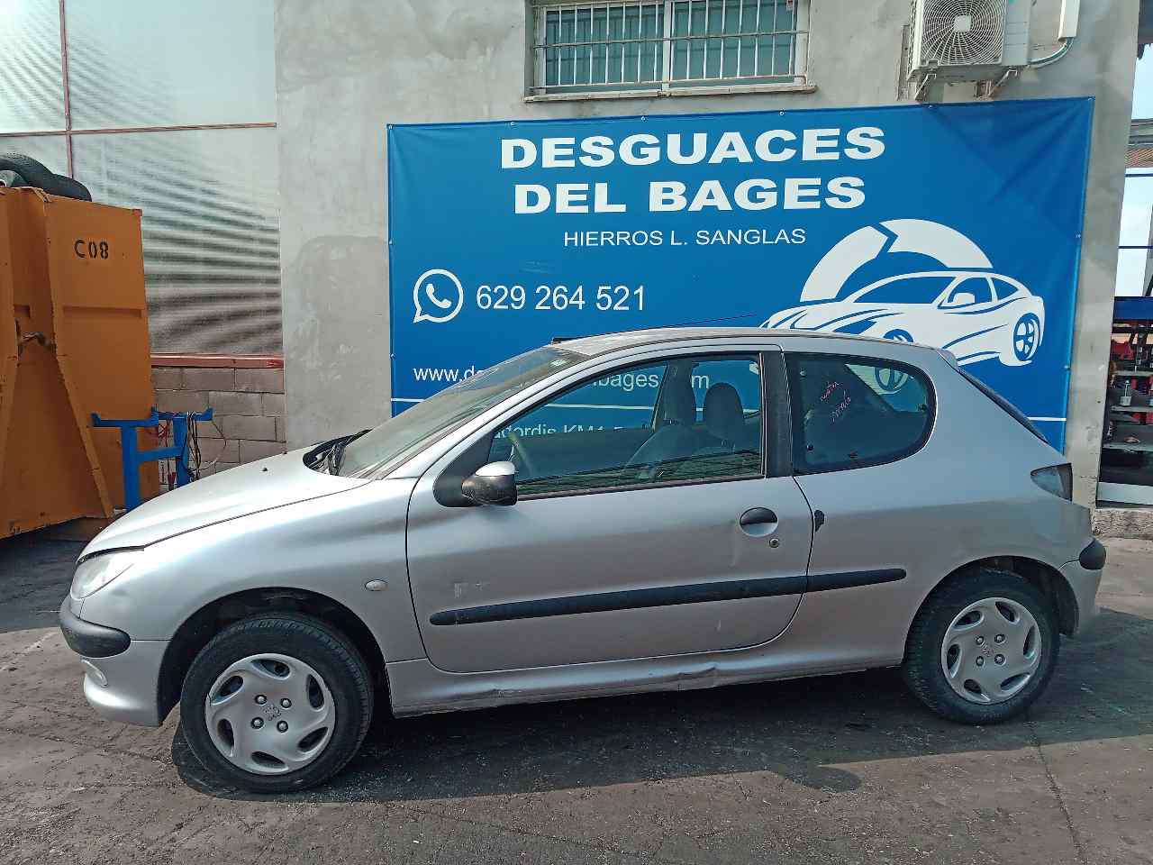 PEUGEOT 206 1 generation (1998-2009) Degvielas filtra korpuss 9625224180 20066697