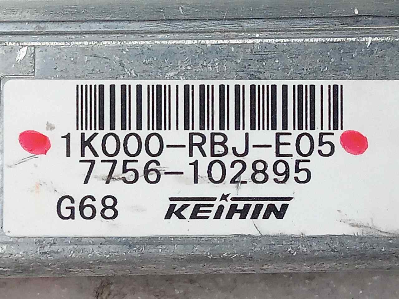 HONDA Insight 2 generation (2009-2015) Motorkontrolenhed ECU 1K000RBJE05 24854204