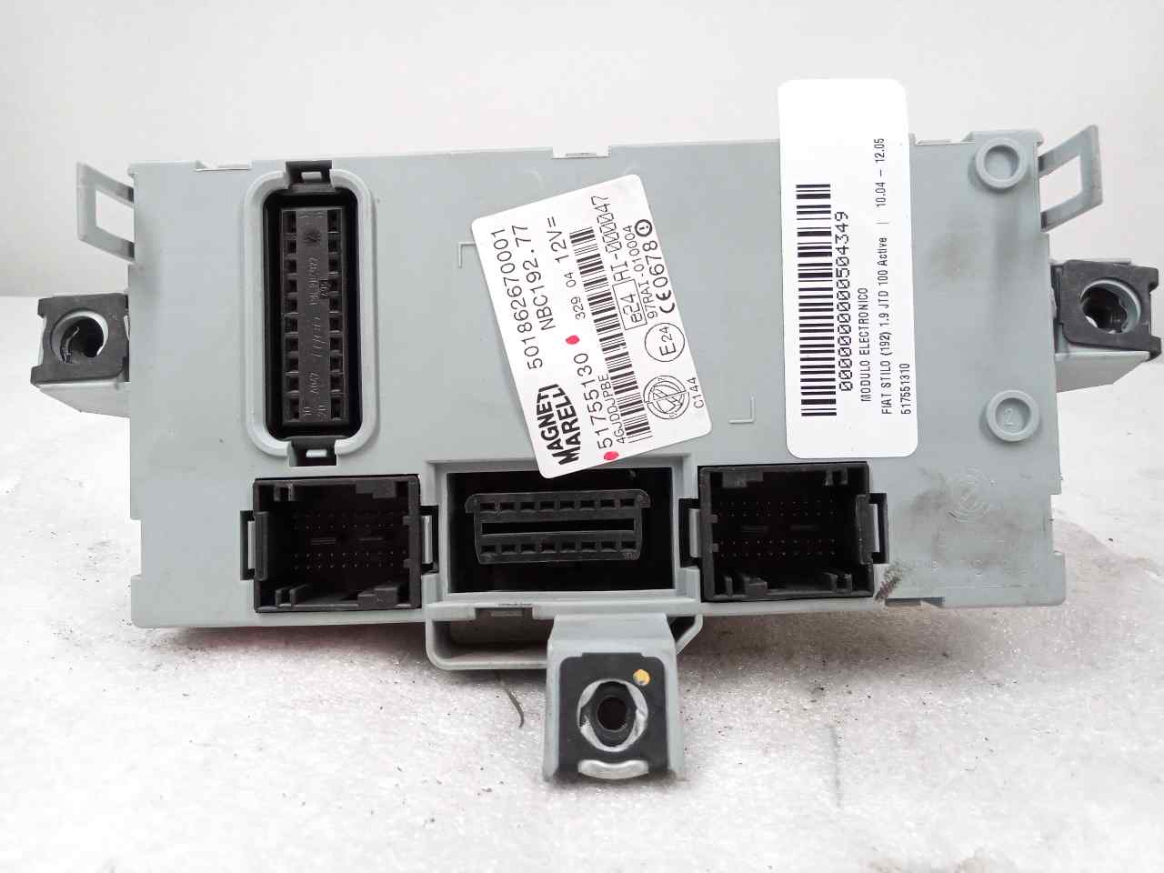 Módulo electronico 192A9000 51755130 de Fiat Stilo (192_) 2002-2006 101 CV - pieza usada