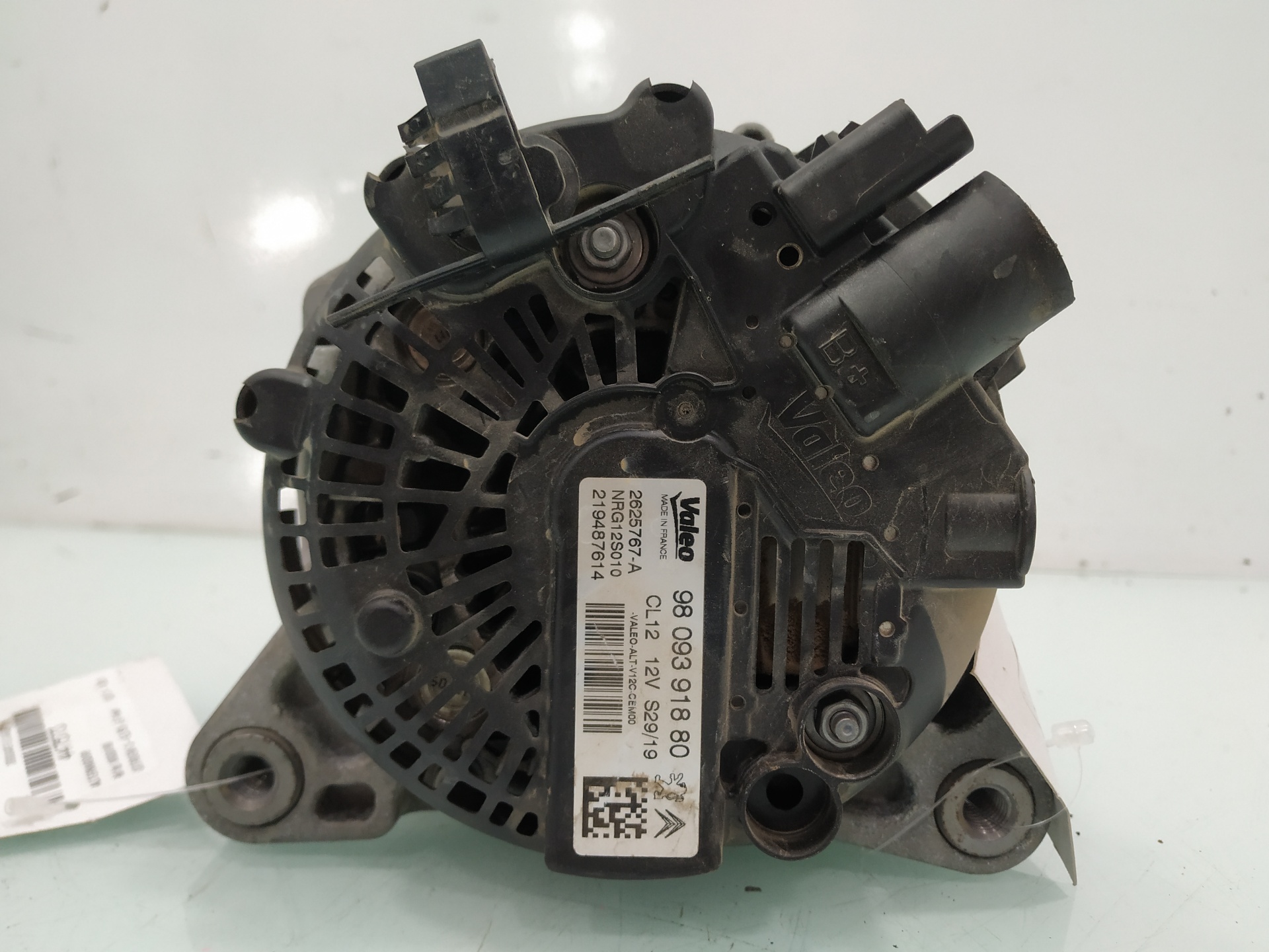 CITROËN C-Elysee 2 generation (2012-2017) Dynamo 9809391880 19117538