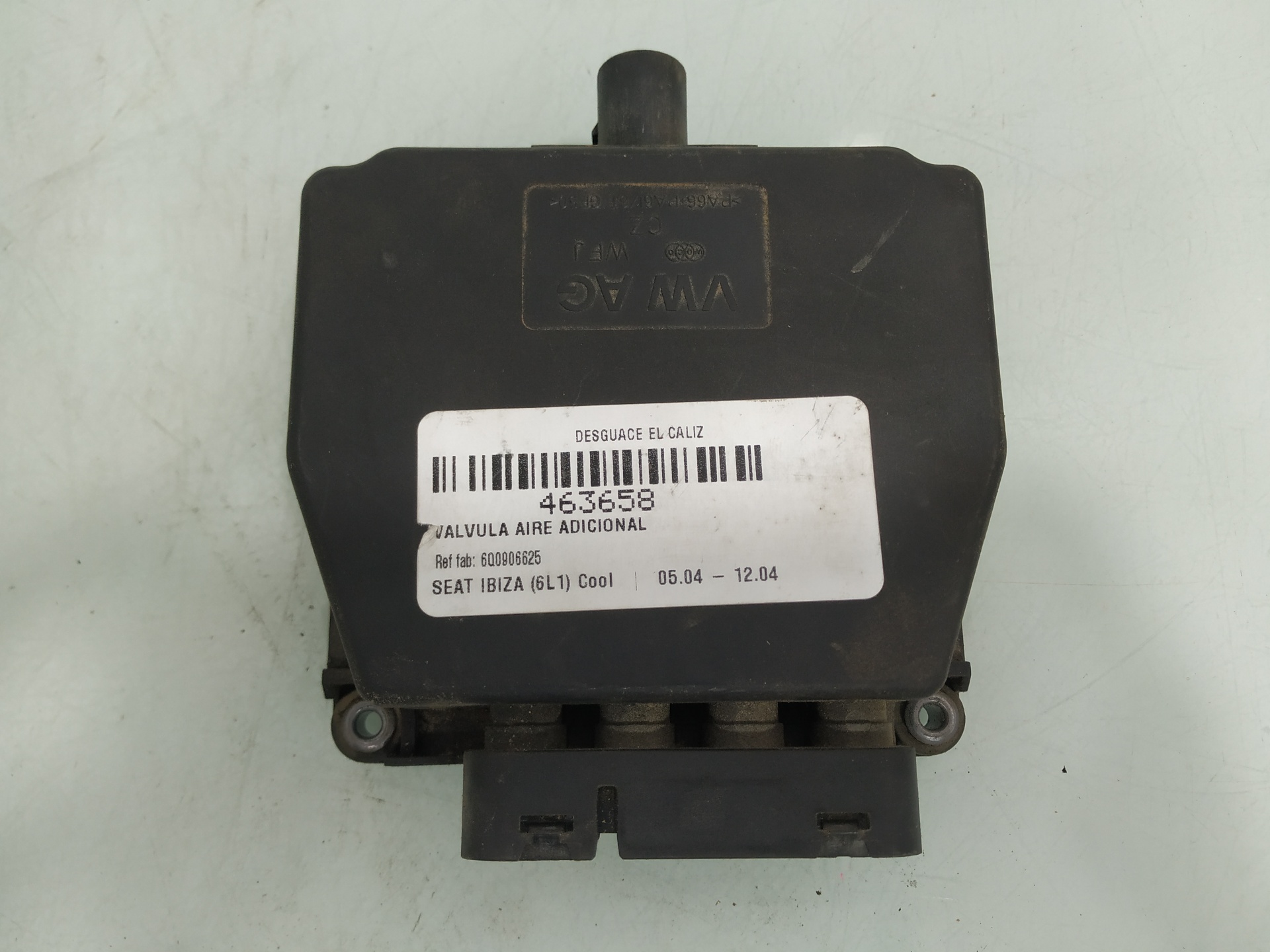 SEAT Cordoba 2 generation (1999-2009) Solenoid Valve 6Q0906625 22852444