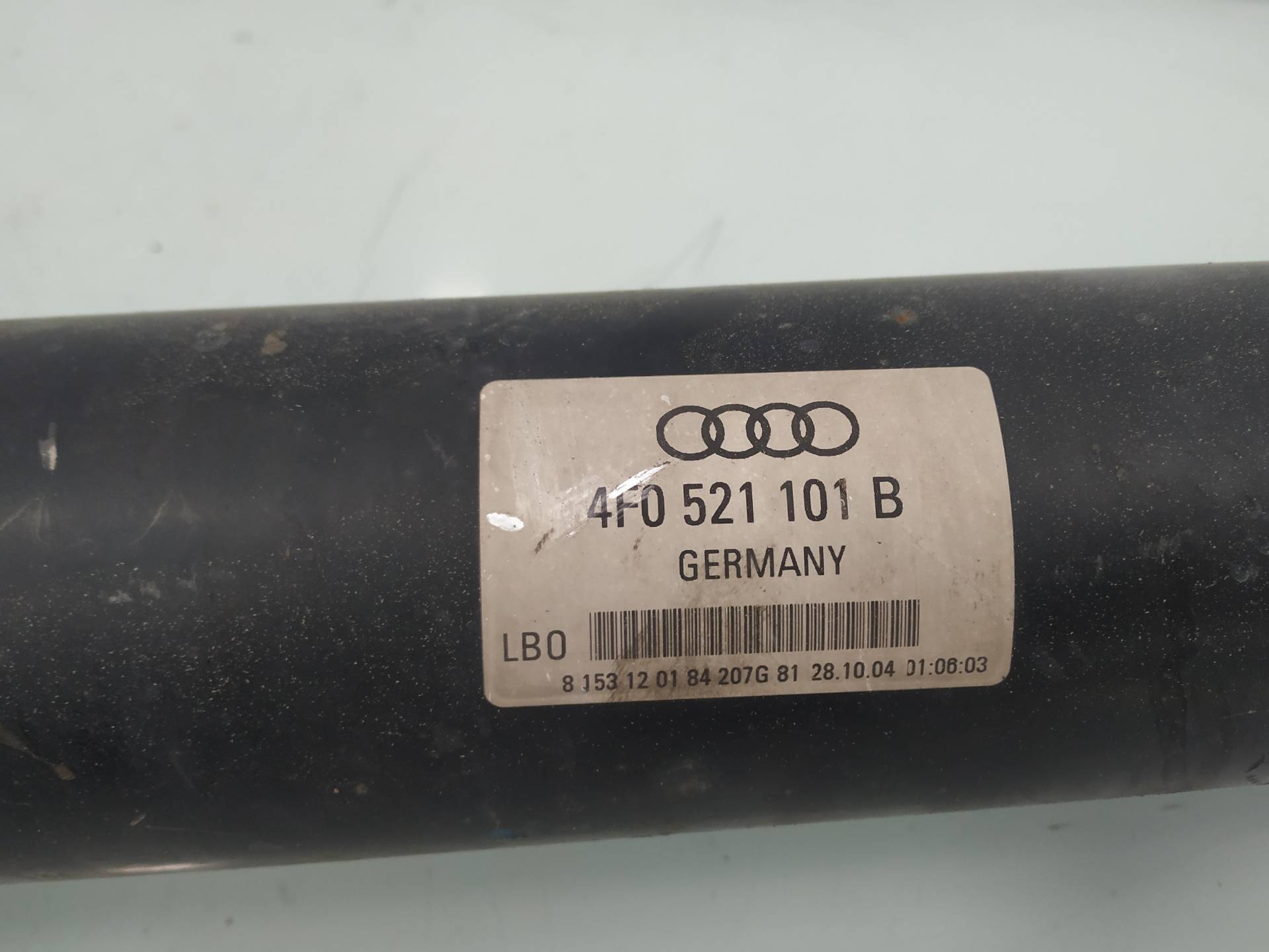 AUDI A6 C6/4F (2004-2011) Gearbox Short Propshaft 4F0521101B 18980484