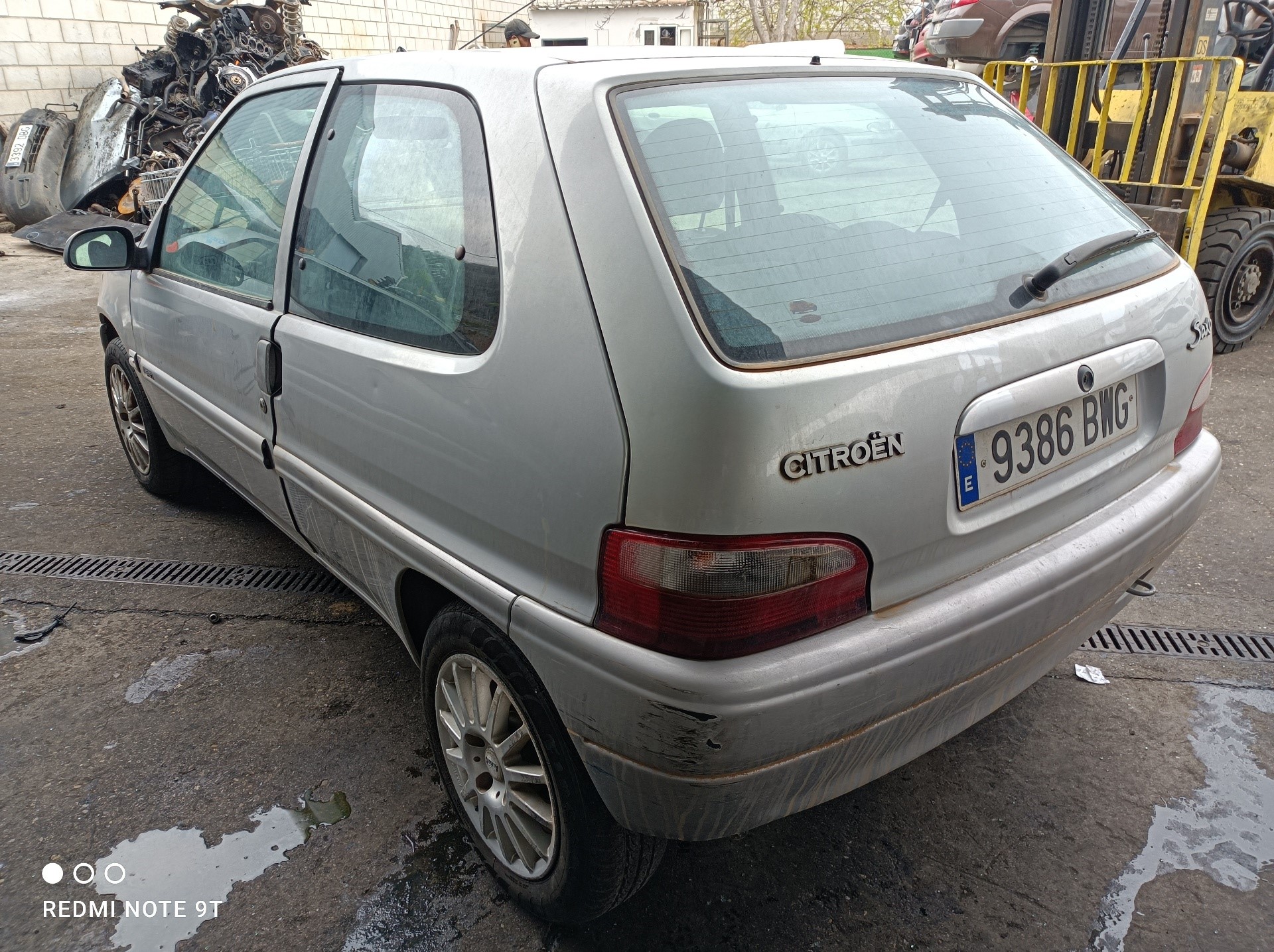 CITROËN Saxo 2 generation (1996-2004) Priekšējo kreiso durvju logu pacēlājs 1488560080 19051870